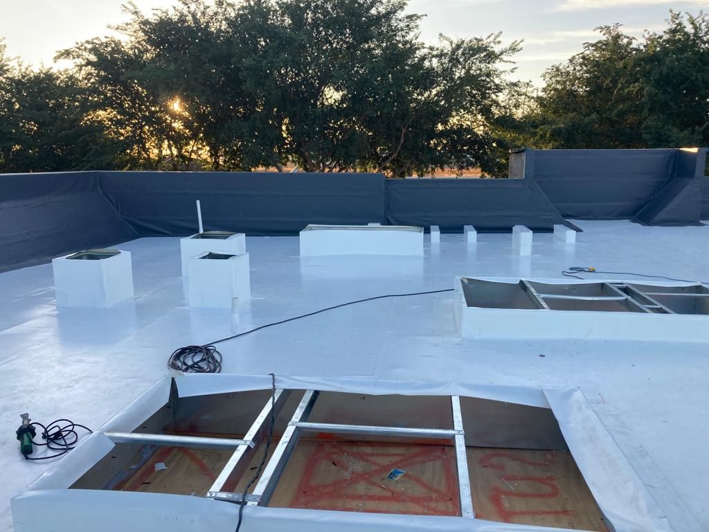 New Construction Using Duro-Last  by Grell Roofing, LLC