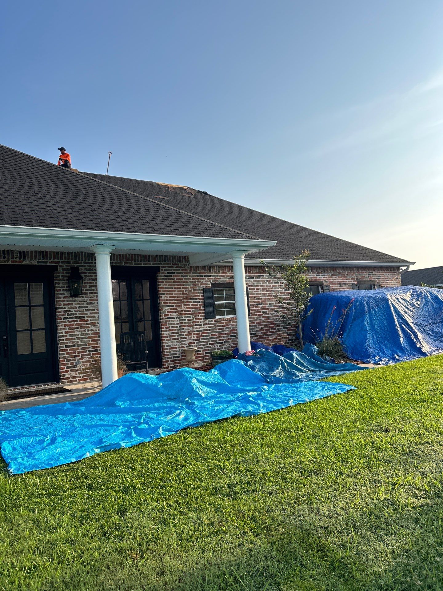 Residential Roof Replacement using GAF HDZ - Weathered Wood by Elite Roofing LLC
