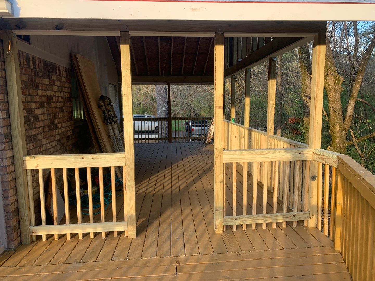 Mountain Brook - Covered Porch by Pillar and Pine