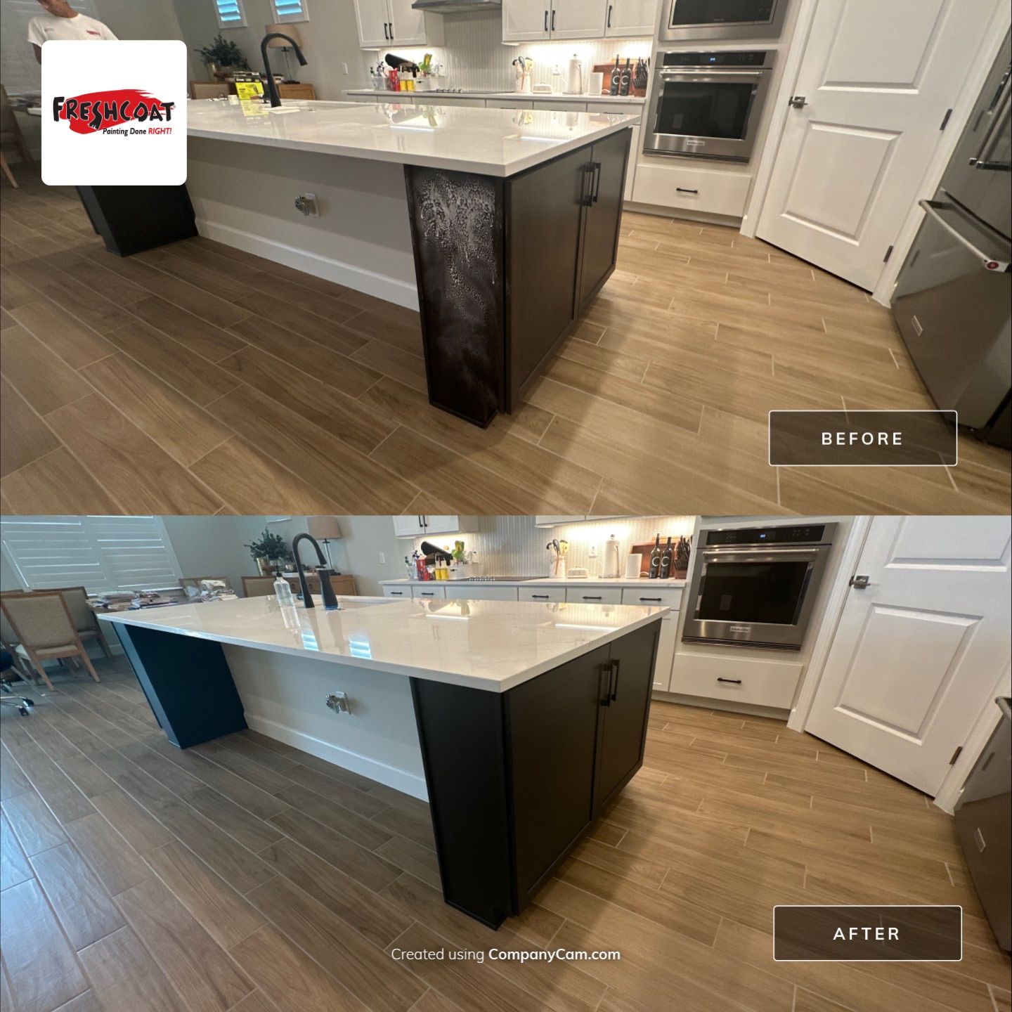 Donald Gibson - Cabinets by Fresh Coat Painters