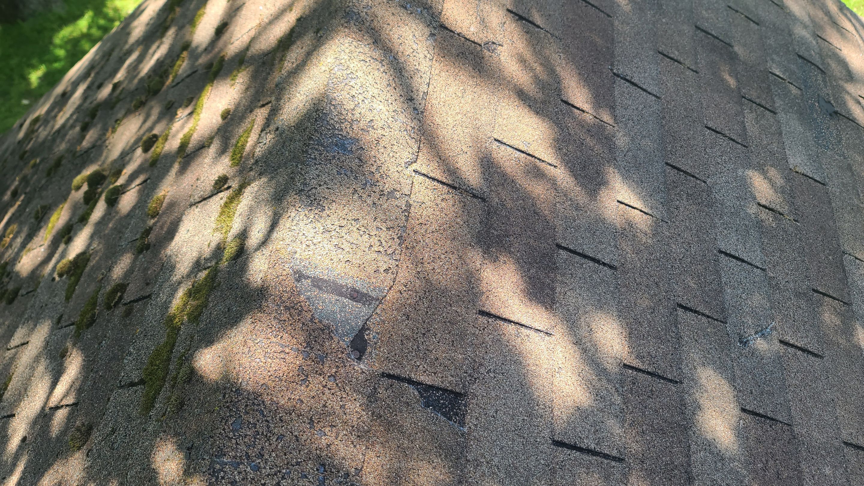 Storm Restoration Reroof: 25 Year 3-Tab Shingle by Hostetler Roofing
