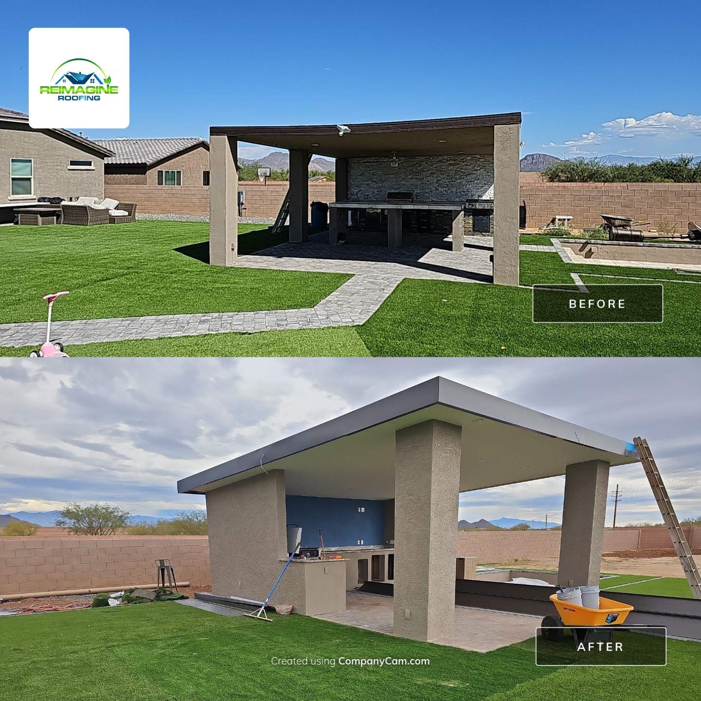 Dark Bronze Standing Seam by Reimagine Roofing