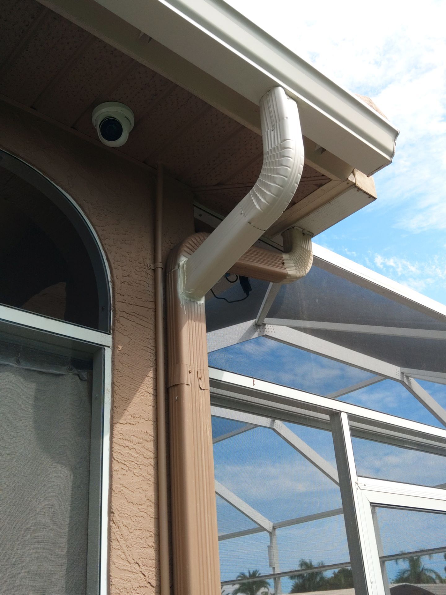 Residential Gutter Upgrade in Cape Coral FL by Gutter Professors