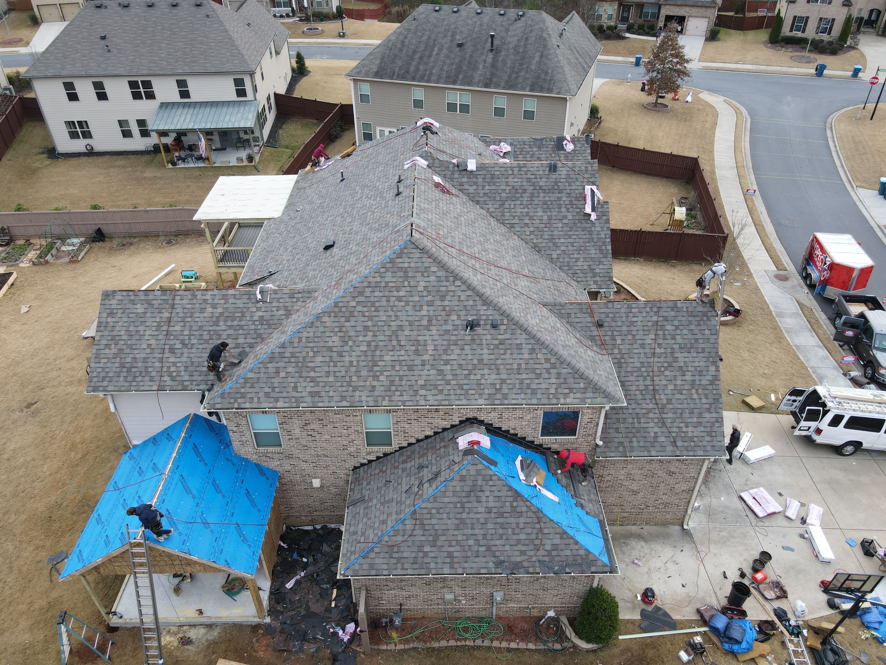 Residential Roofing Installation by Inspector Roofing and Restoration