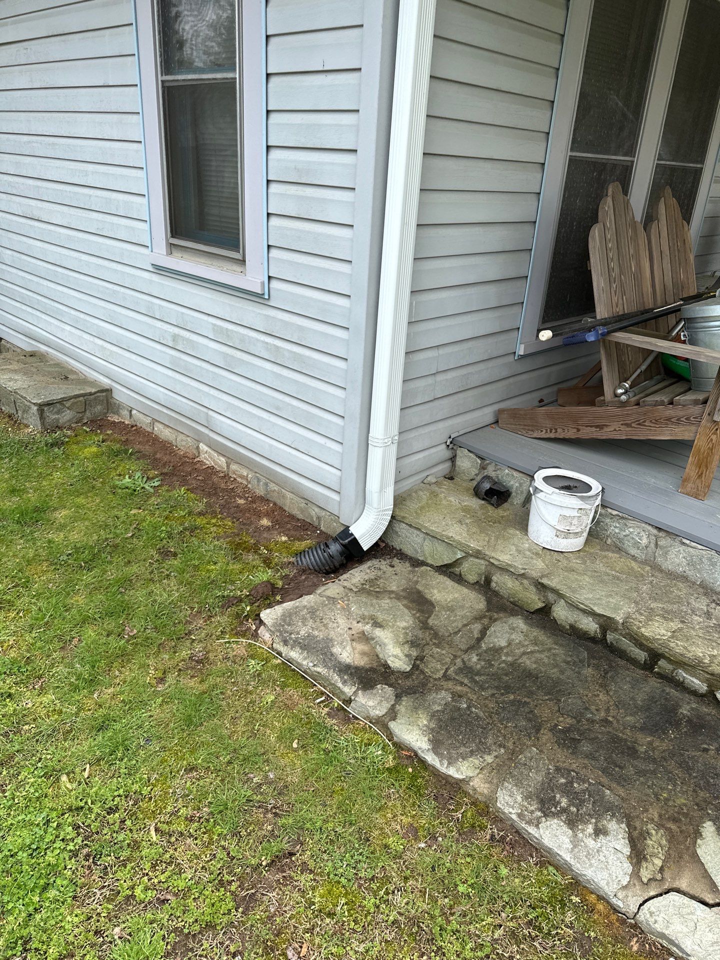 6" Seamless Low Gloss White Gutters and Guards  by Peak 2 Peak Services LLC