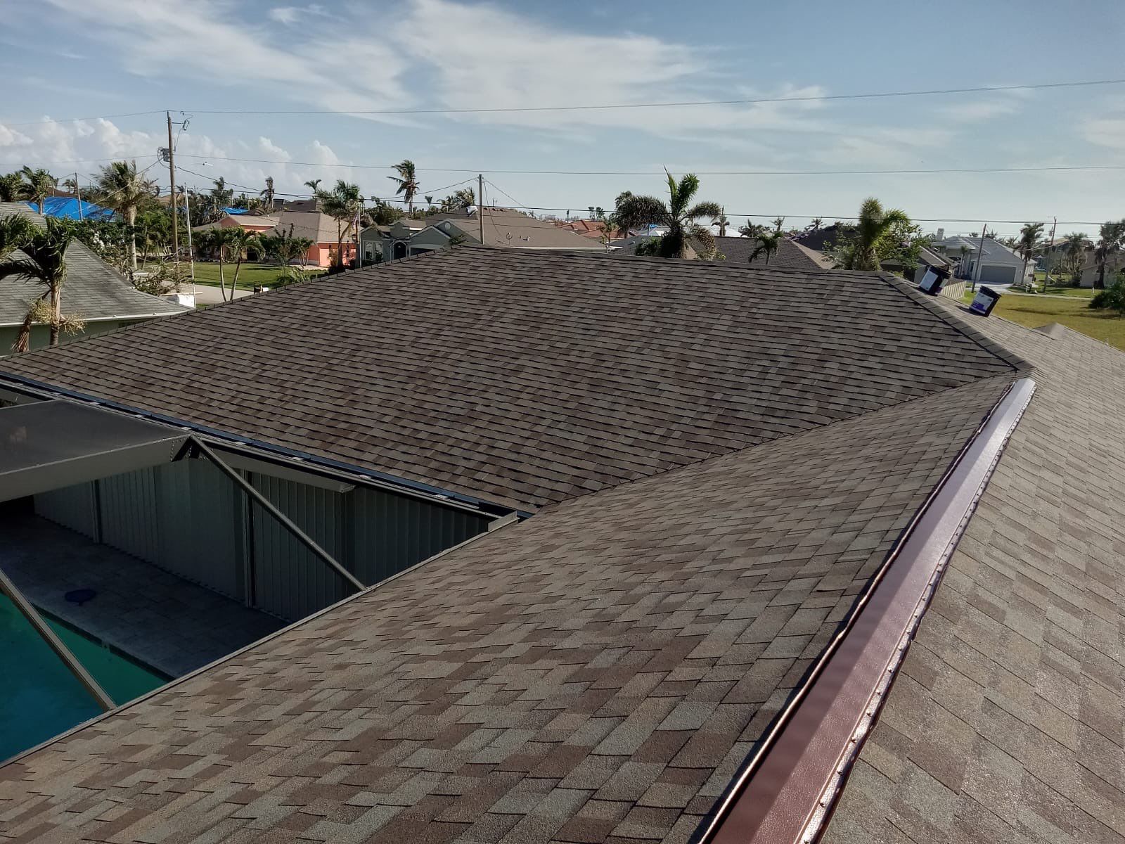 Residential Roofing Installation using Owens Corning Duration Shingles by Four Peaks Roofing