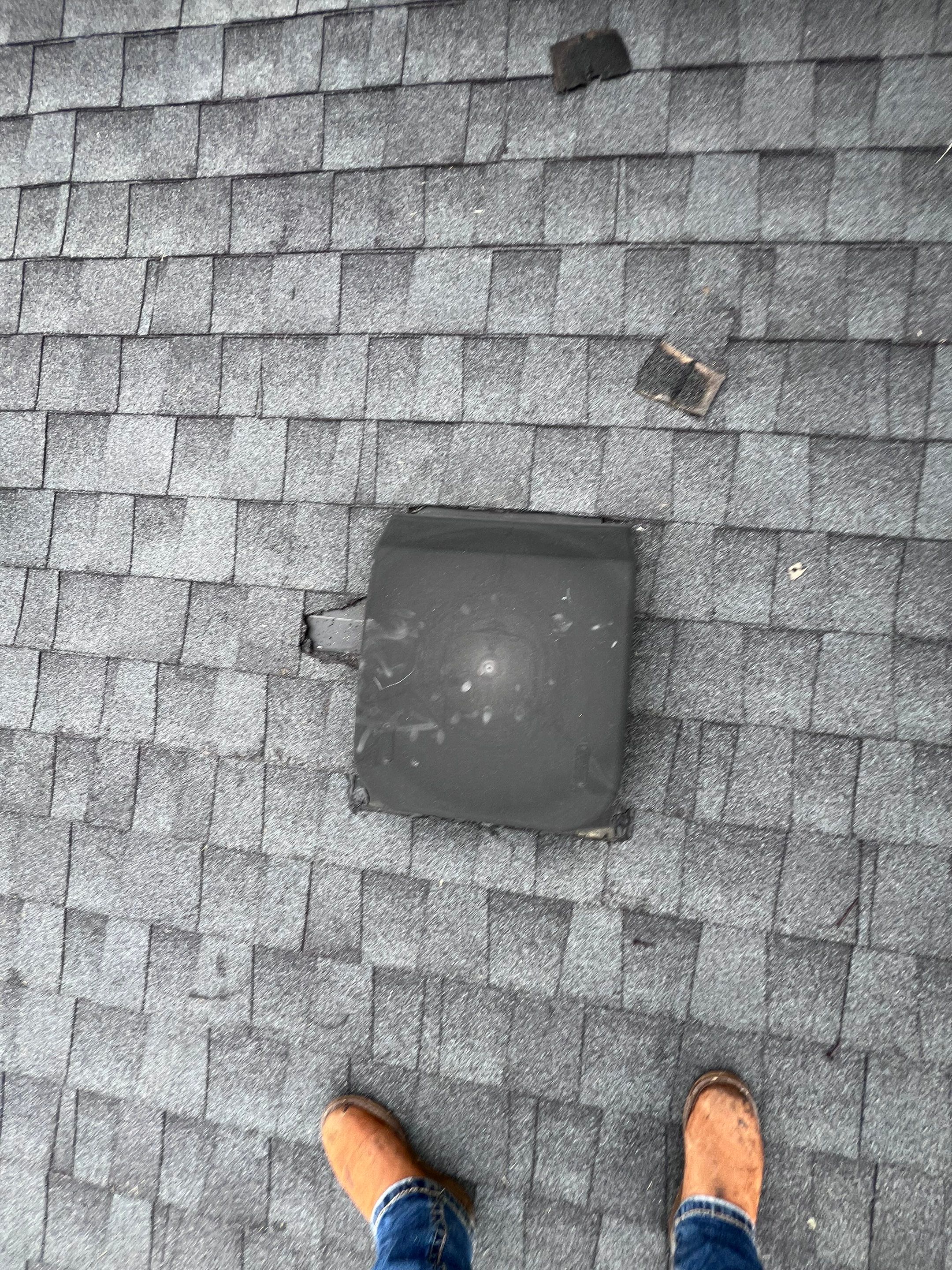 Hail Damage using Owen's Corning Duration (Lifetime) Shingles by Roof Repair Company