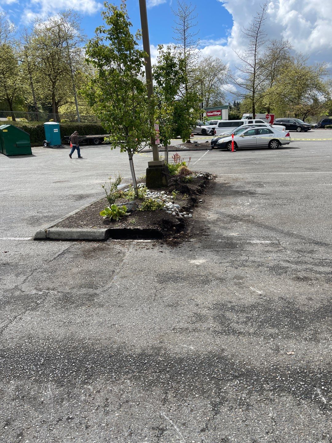 Colliers - Woodinville New Asphalt Parking Lot by Jireh Asphalt & Concrete Inc 