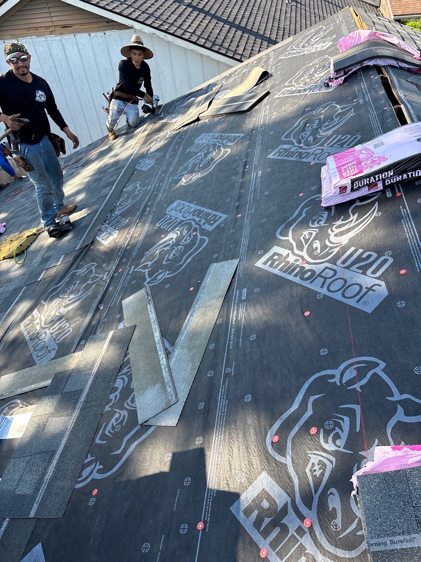 Residential Roofing Repair using Owen's Corning Duration (Lifetime) Shingles by Roof Repair Services LLC