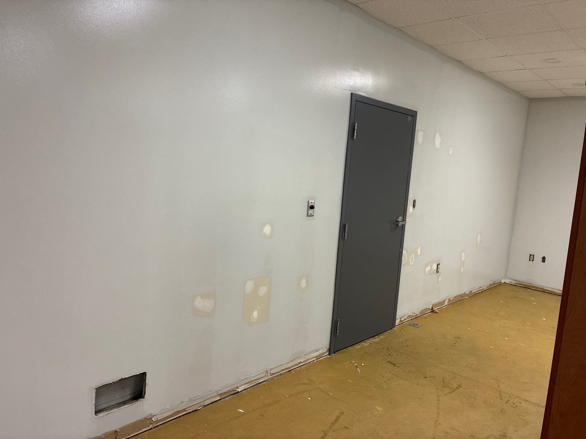 Interior Painting | Muskegon Township Fire Station Bunk Room by Gordon Painting