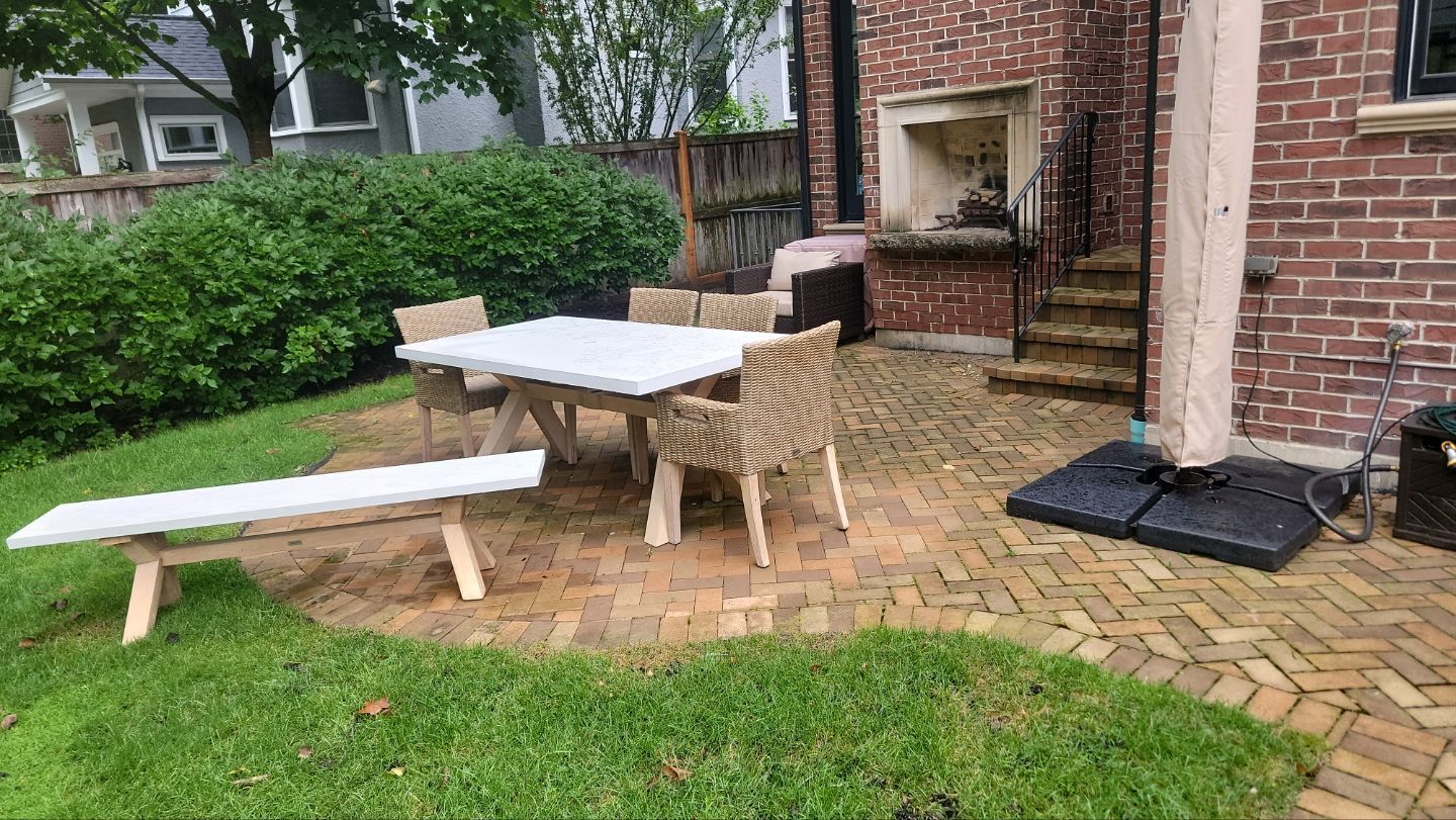 brick paver repair  using Structure bond Techniseal by Northern Power Washing LLC.