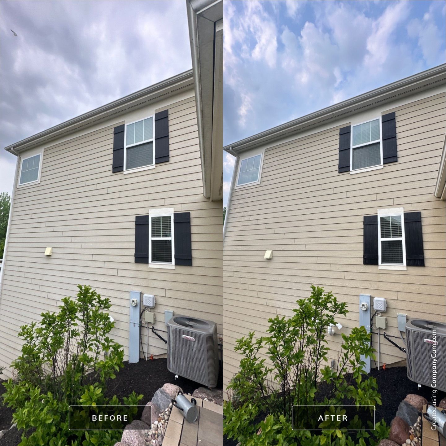 Project in Village of Lakewood by Simmons Power & Soft Washing