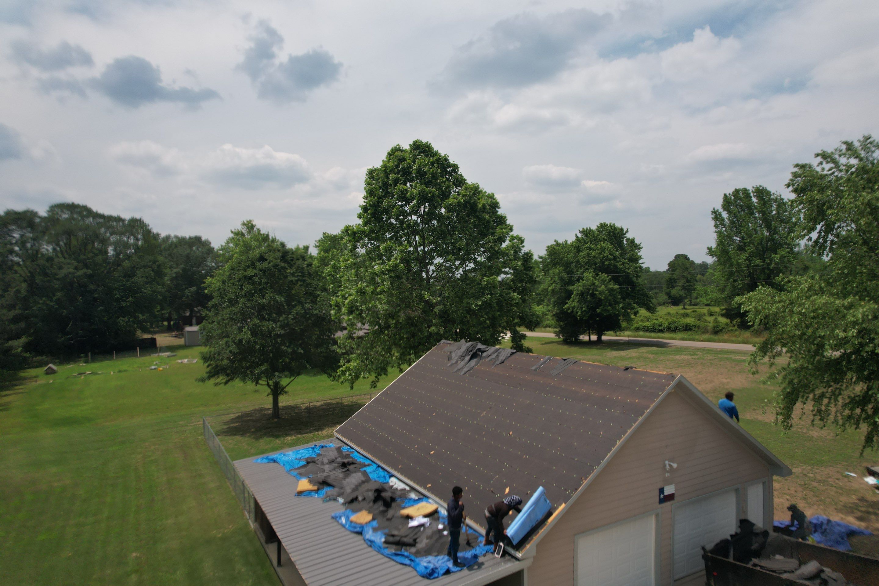 Residential Shingle Reroof using Malarkey Vista by Hostetler Roofing