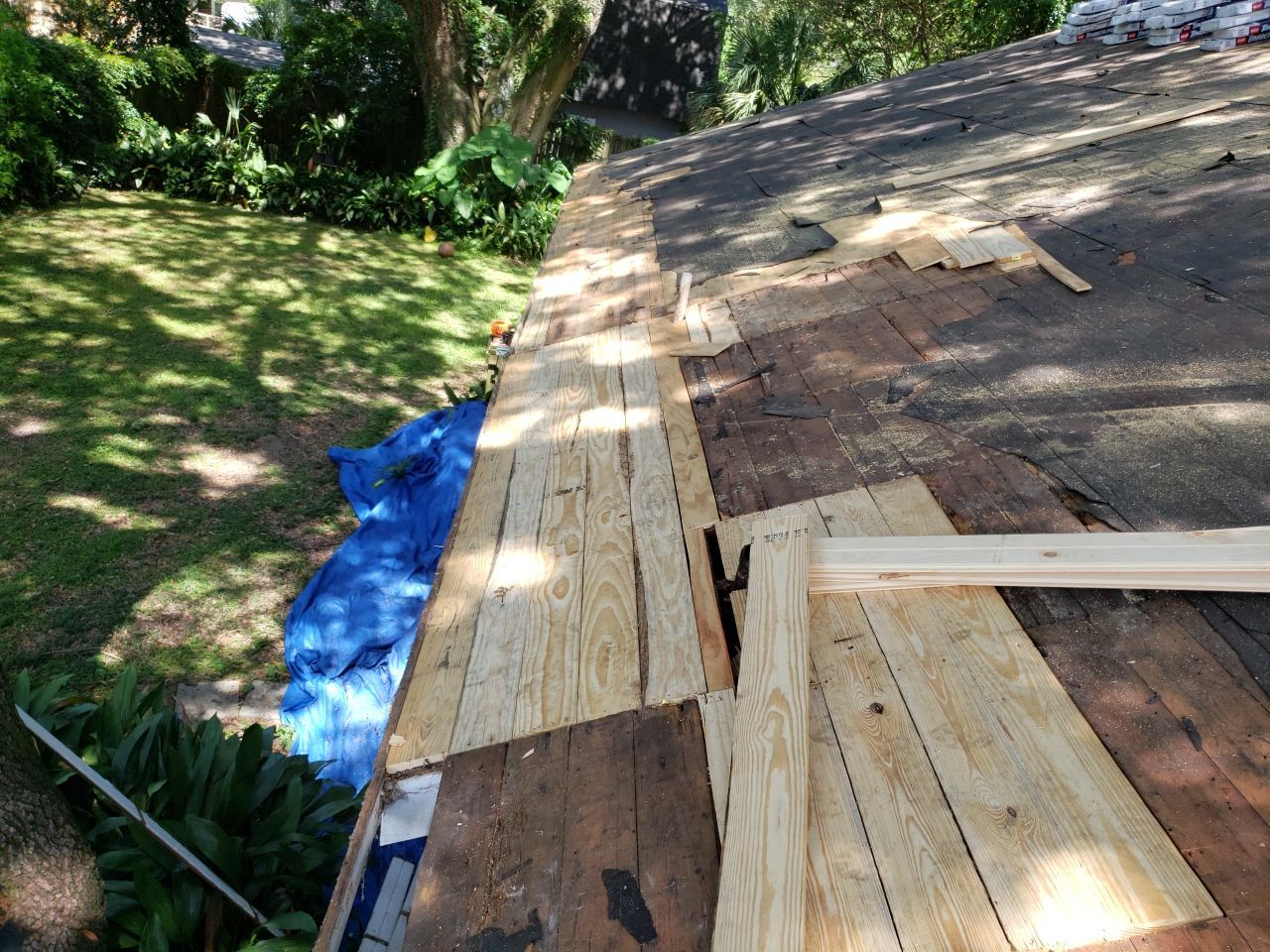 Residential Roofing Repair using Roof Replacement by American Roofing & Construction LLC
