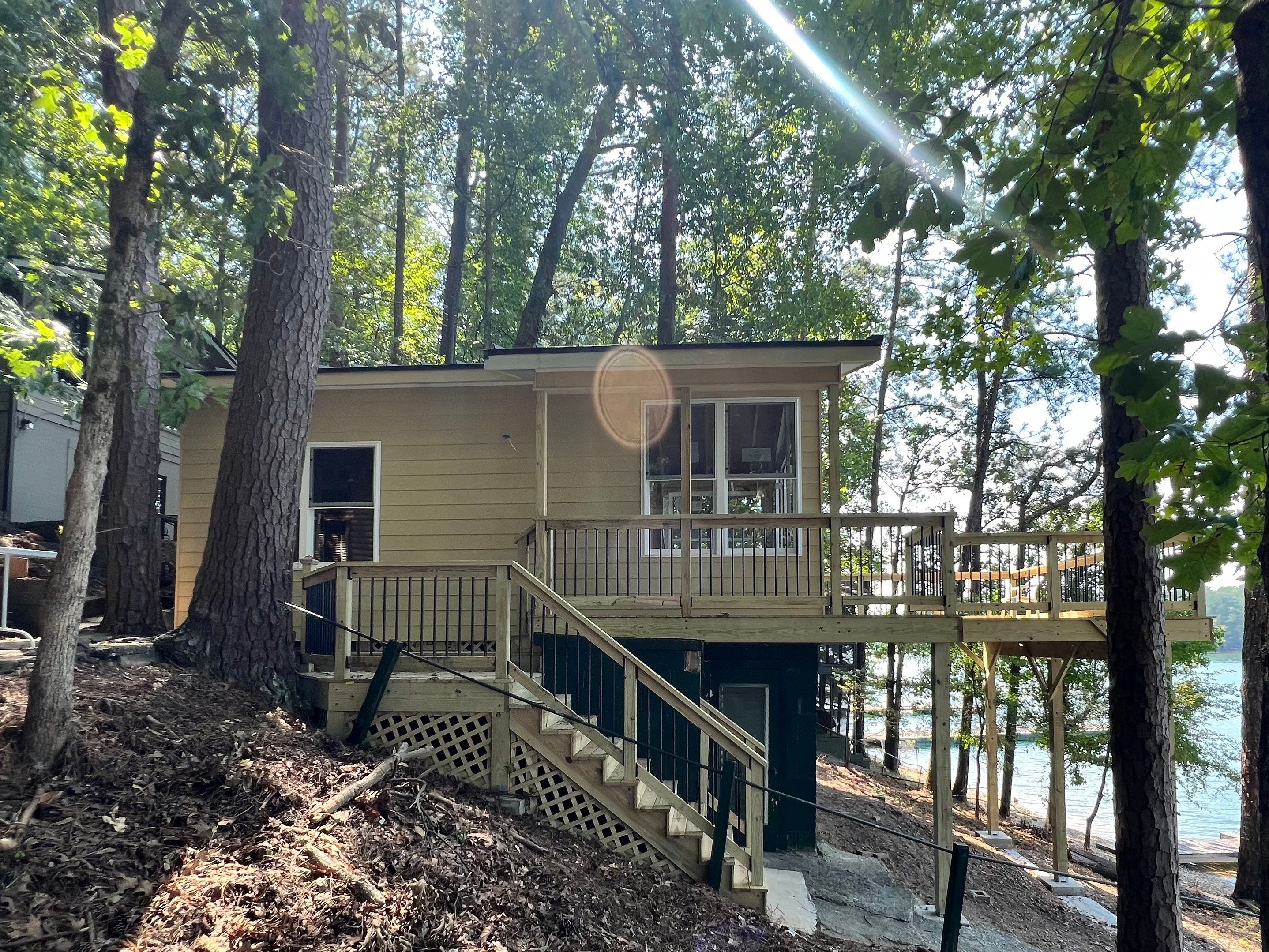 Lakefront Room Addition and Custom Deck Build in Acworth by Swift Home Renovations 