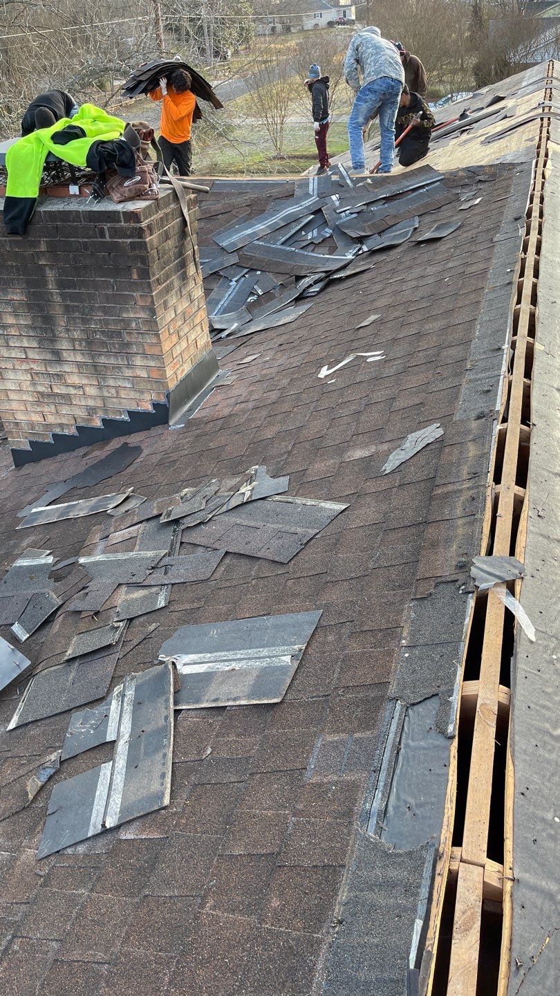 Roof replacement, interior and gutter repair by hail damage by Just Brilliant Restoration JBR