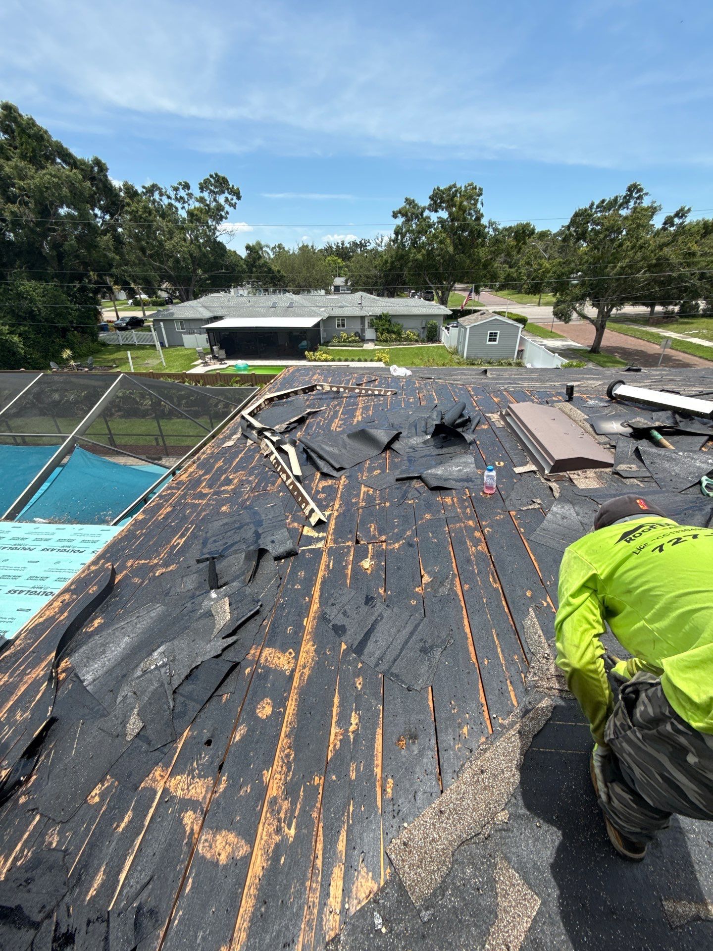 Project in St. Petersburg 33710 by Mitchell Roofing Company LLC 