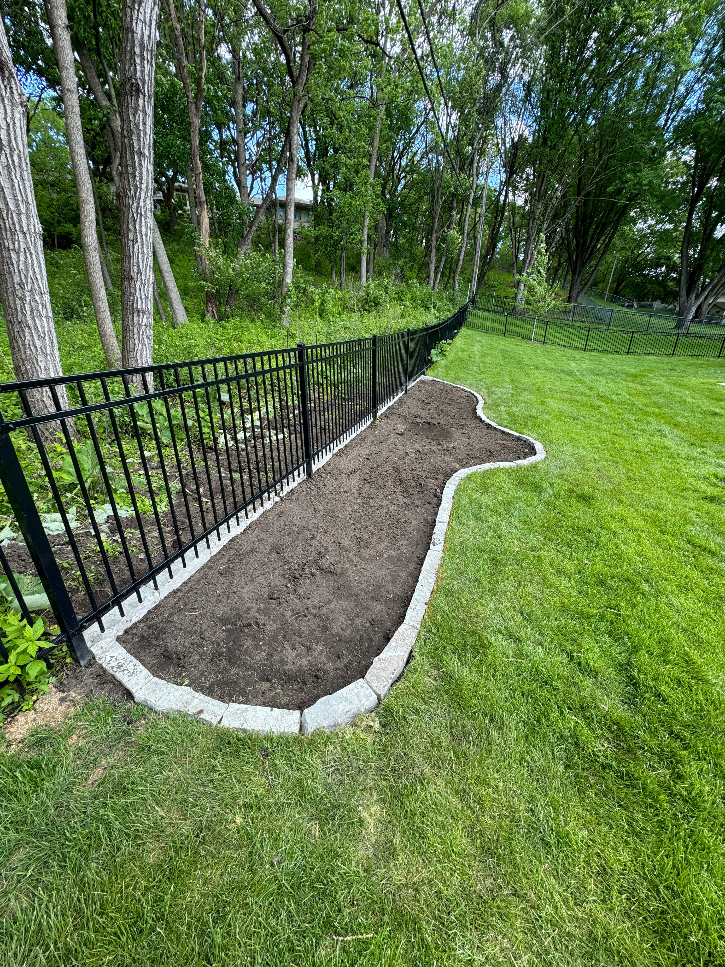 Edging Installation by Sota landscaping