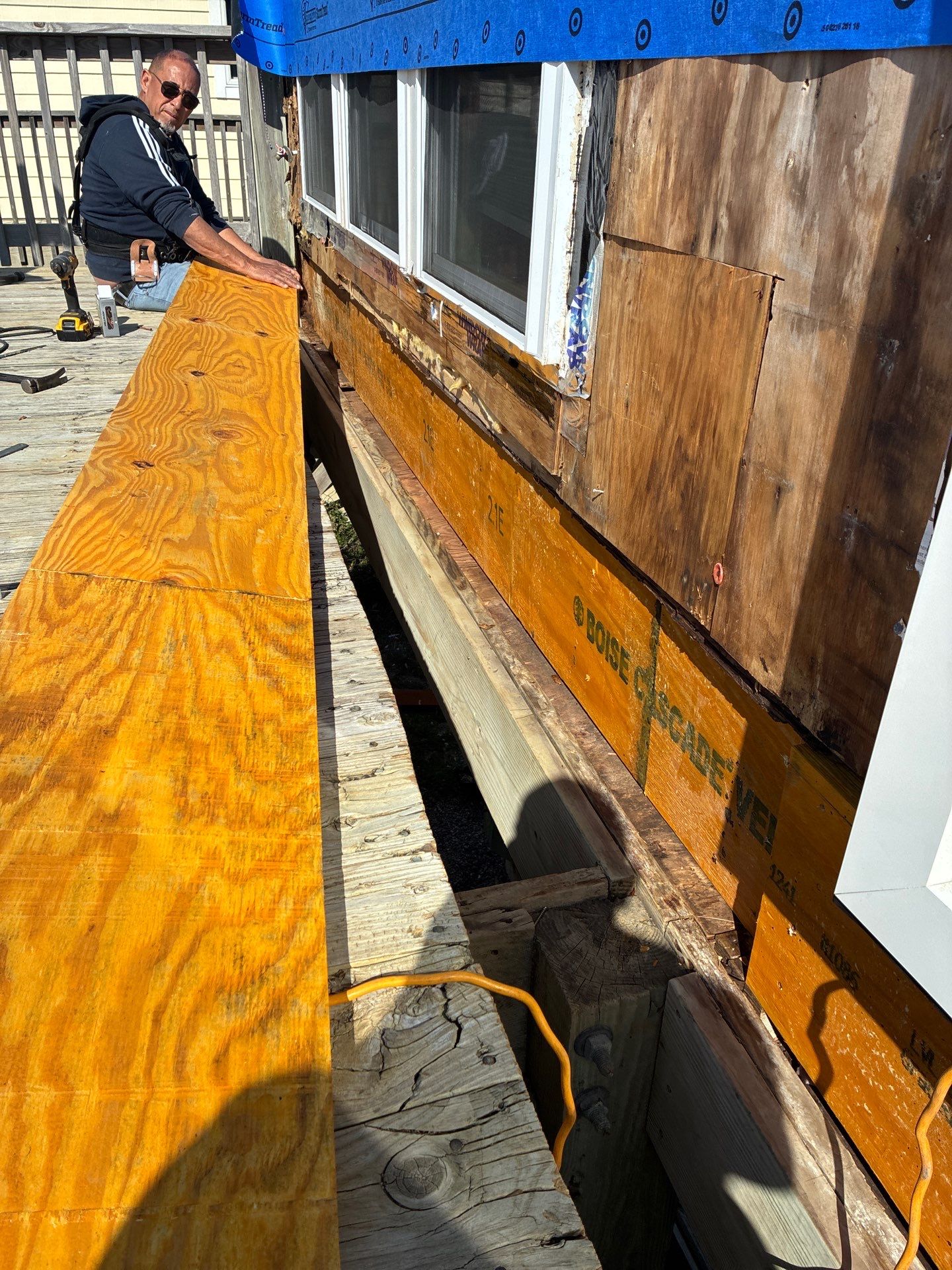 Oceanfront Structural Repair and Exterior Rebuild in Oak Island NC | RGR Construction and Roofing, LLC by RGR Construction and Roofing, LLC