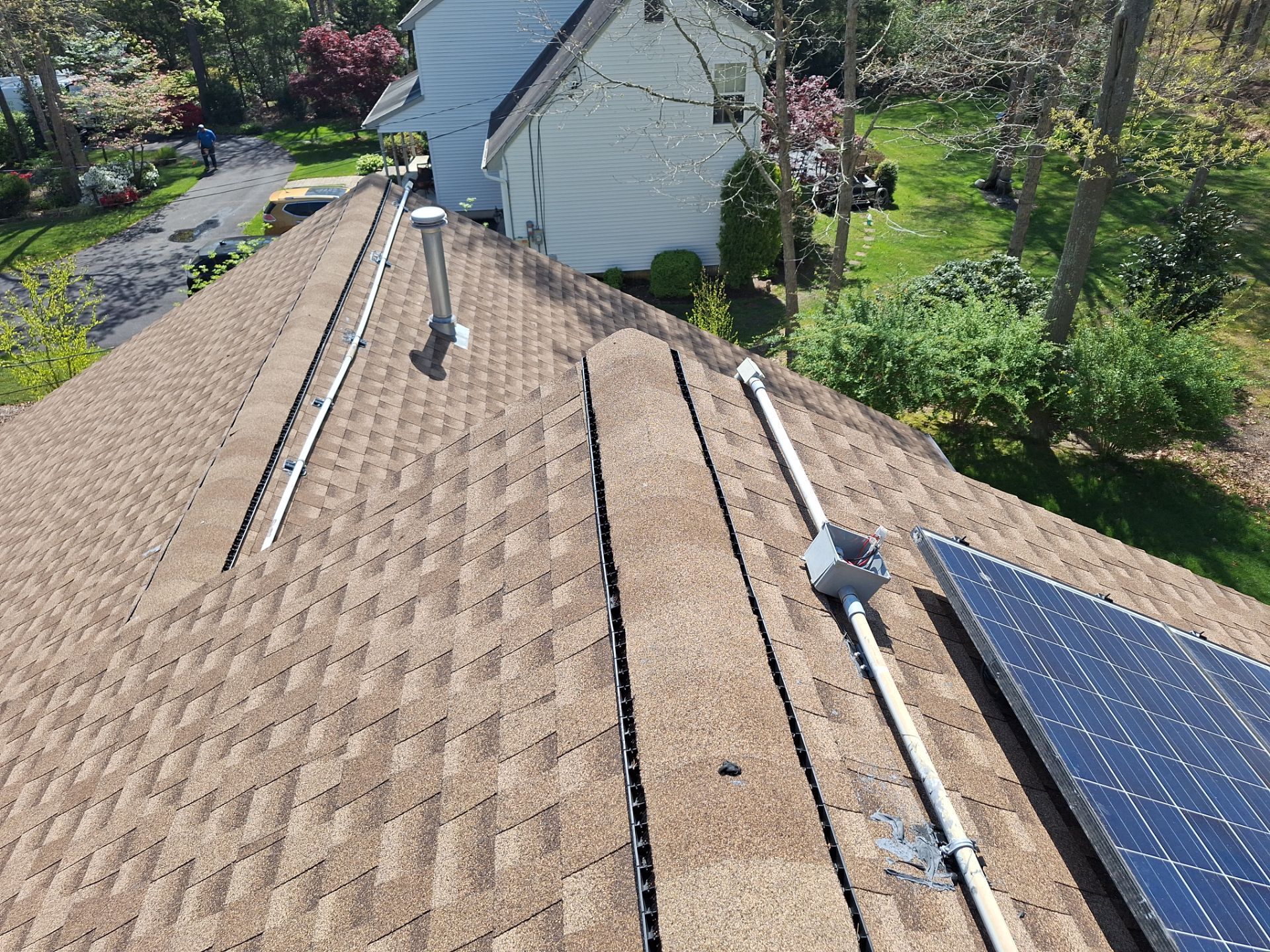 Weathered Wood Shingles by Reimagine Roofing