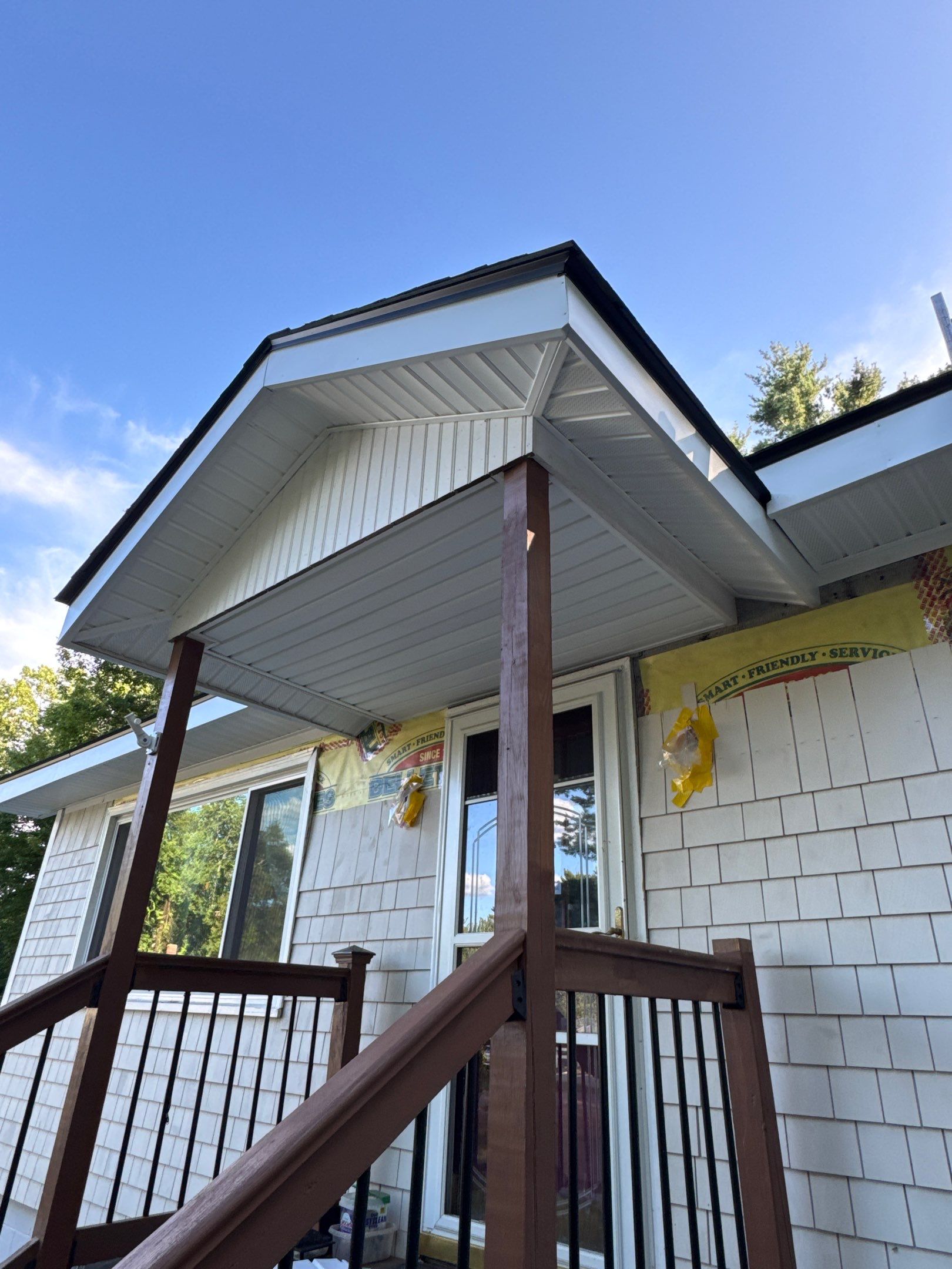 Roof Replacement & Fascia Repairs in Goffstown, NH – Williamsburg Gray Finish by Compass exteriors
