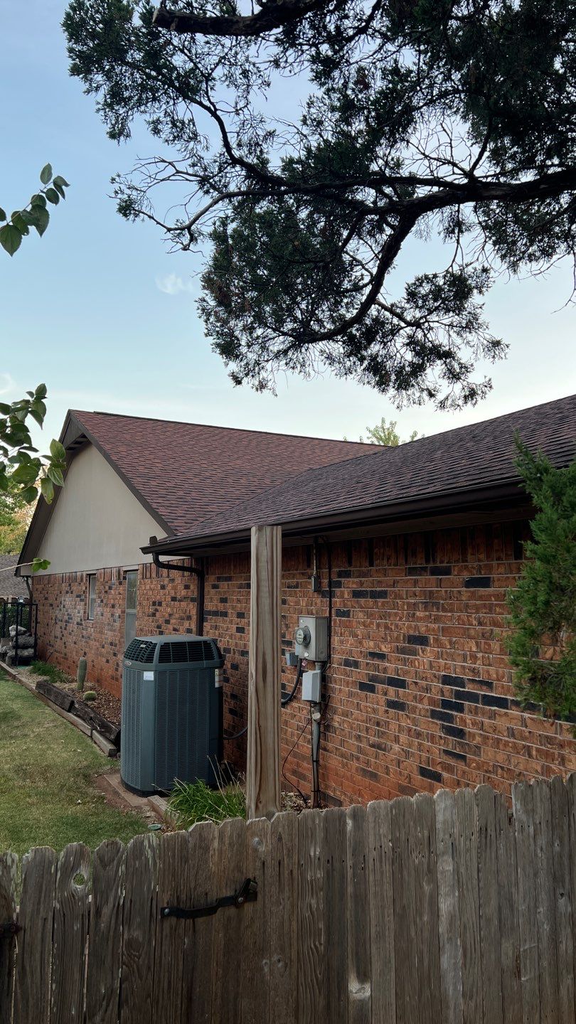 Residential Roofing Installation using GAF Natural Shadow  by A & H Roofing and Contracting, LLC