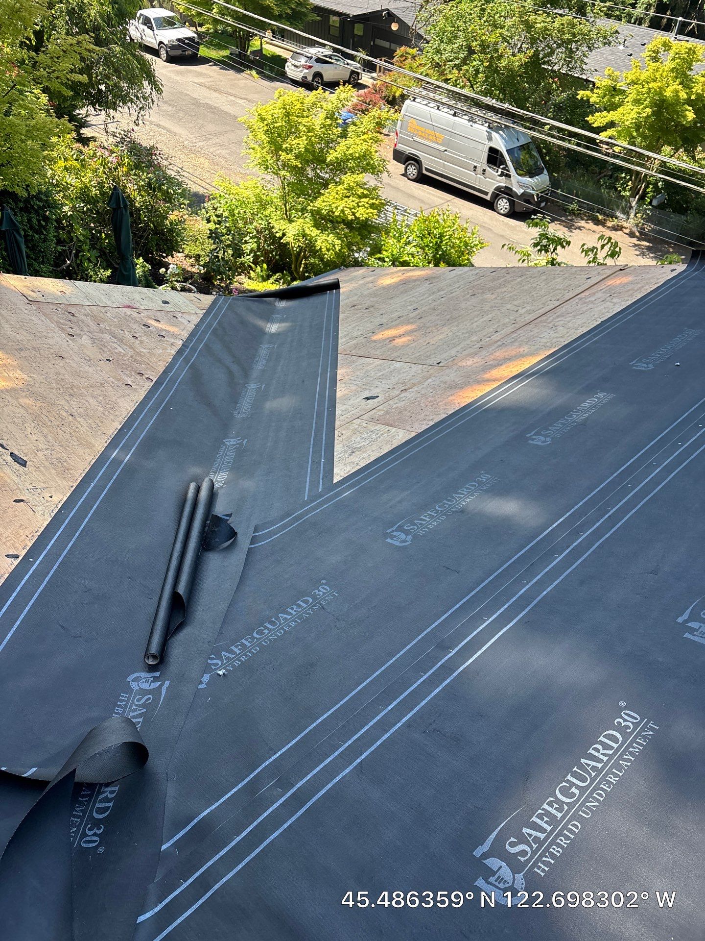 Project in Portland by Tom Leach Roofing