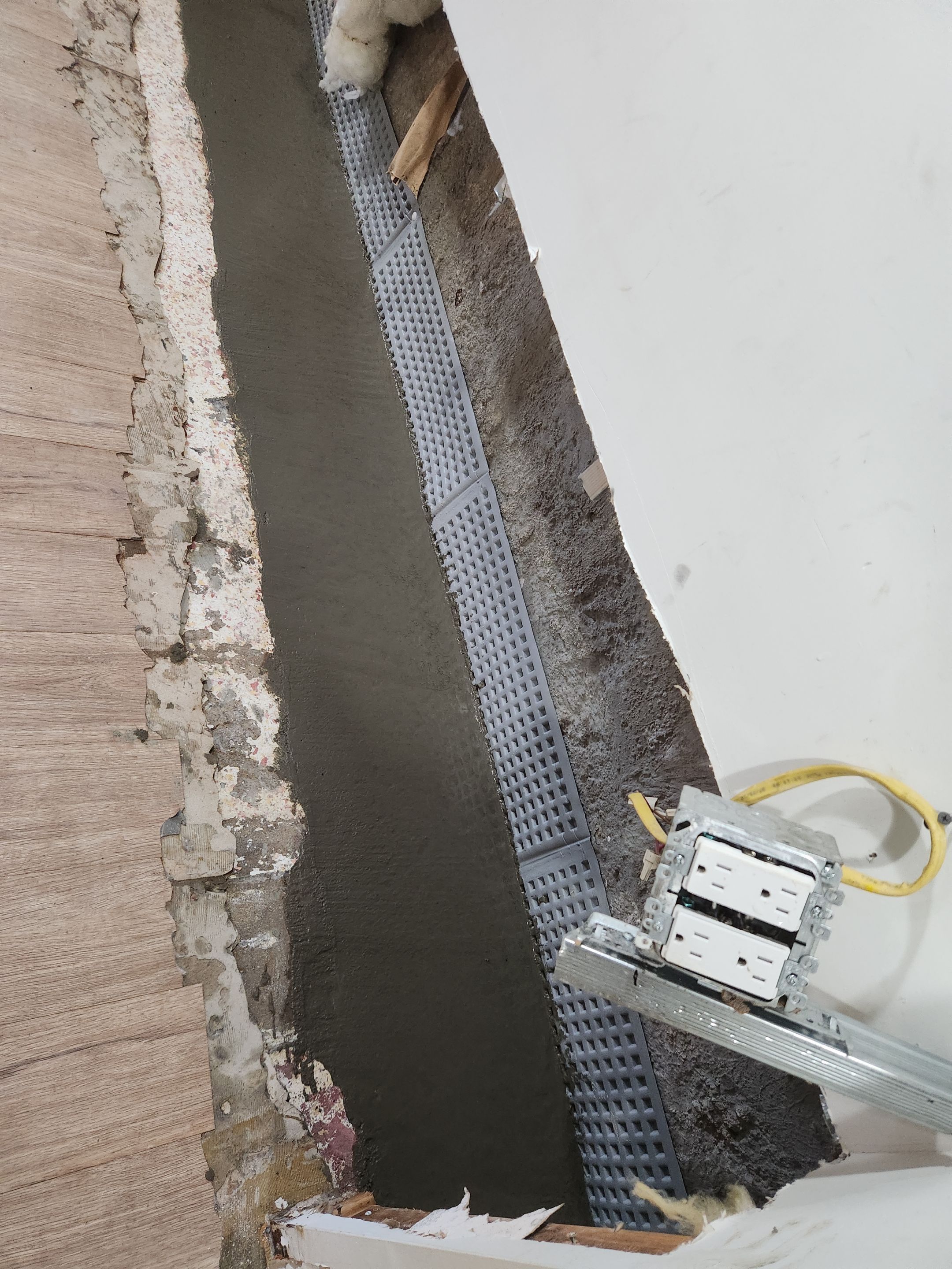 Interior French Drain Kearny NJ by Pure Service Pro, LLC 