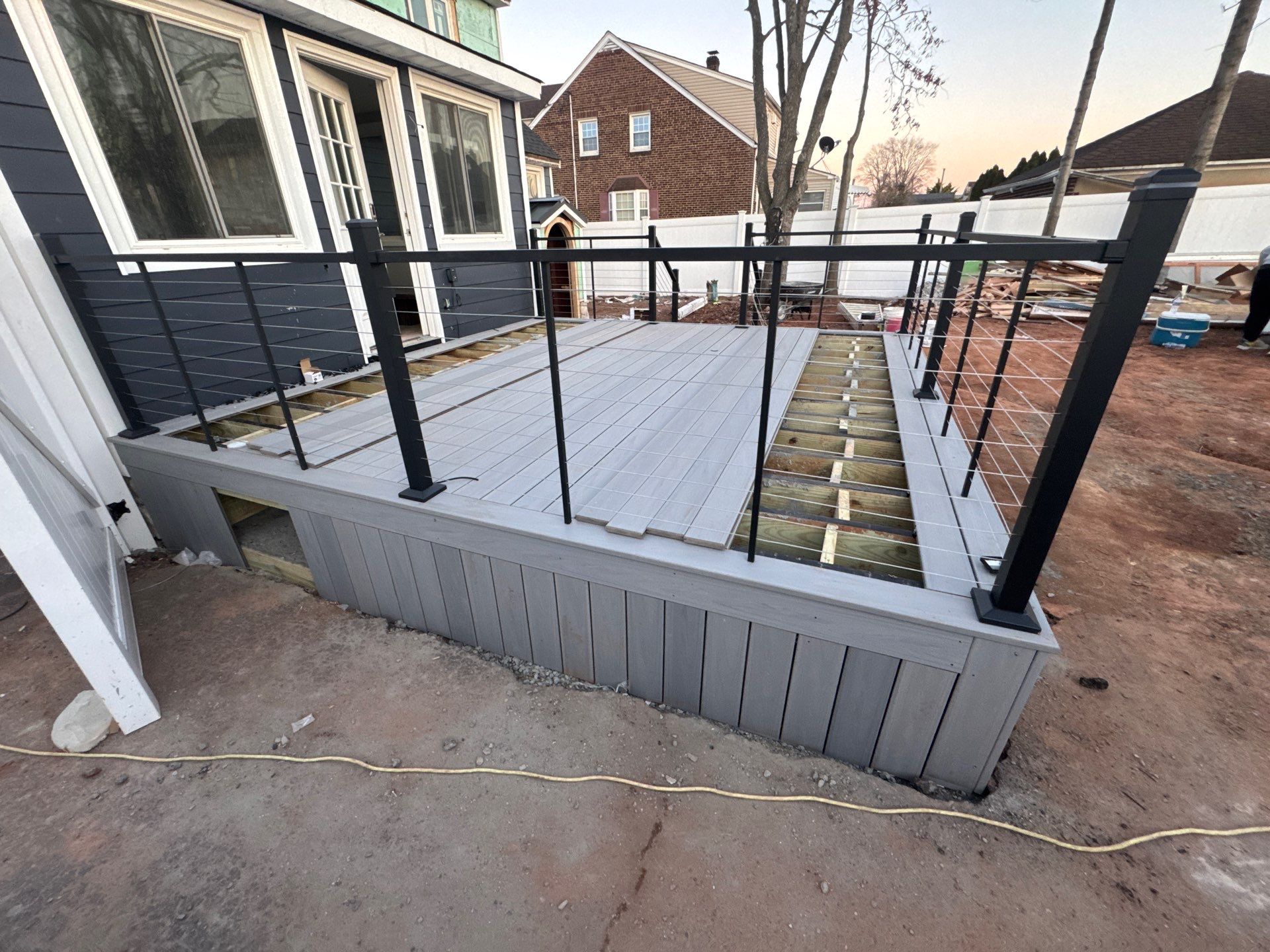 New Deck in Carteret, New Jersey by deck guardian