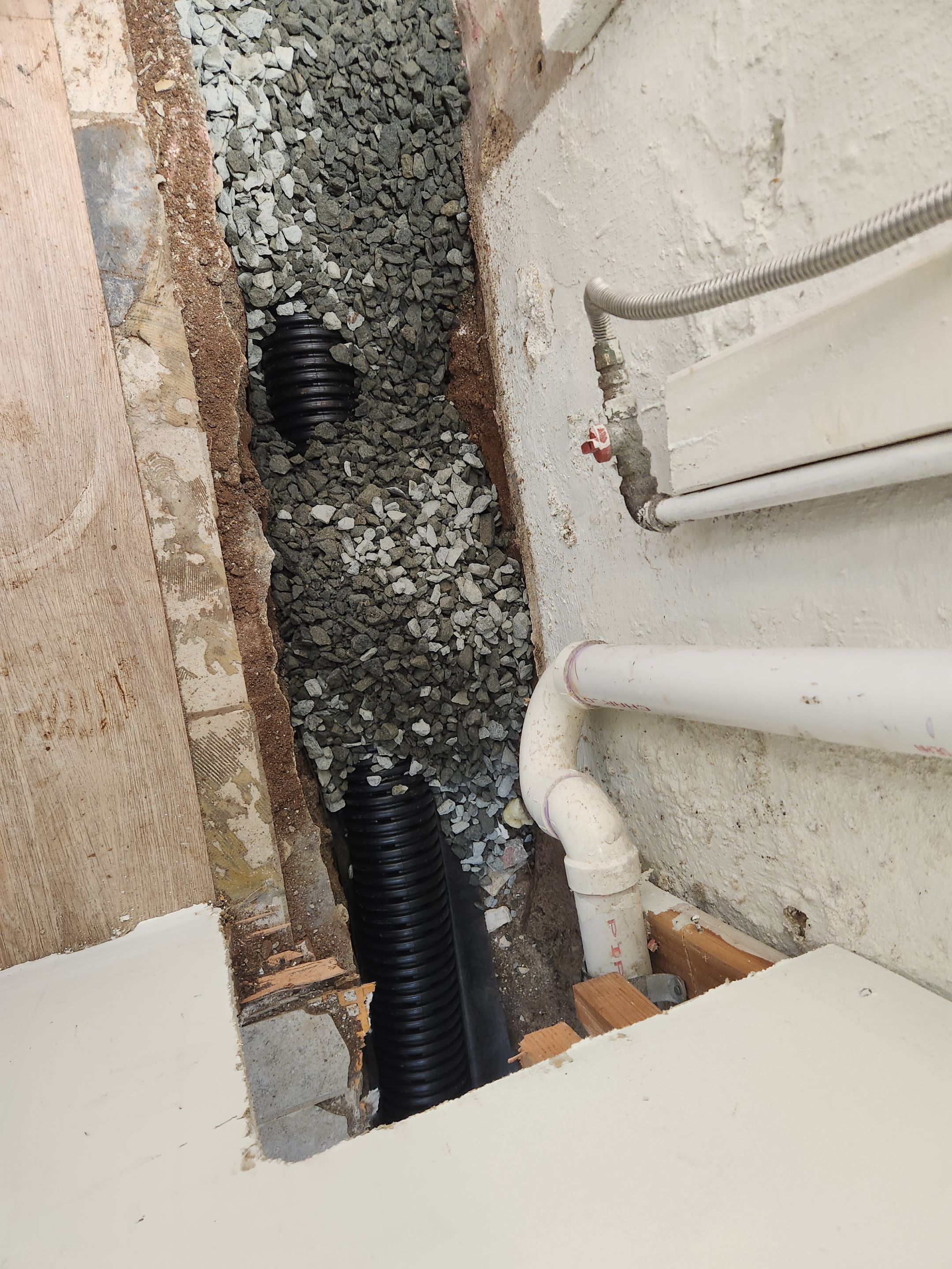 Interior French Drain Kearny NJ by Pure Service Pro, LLC 