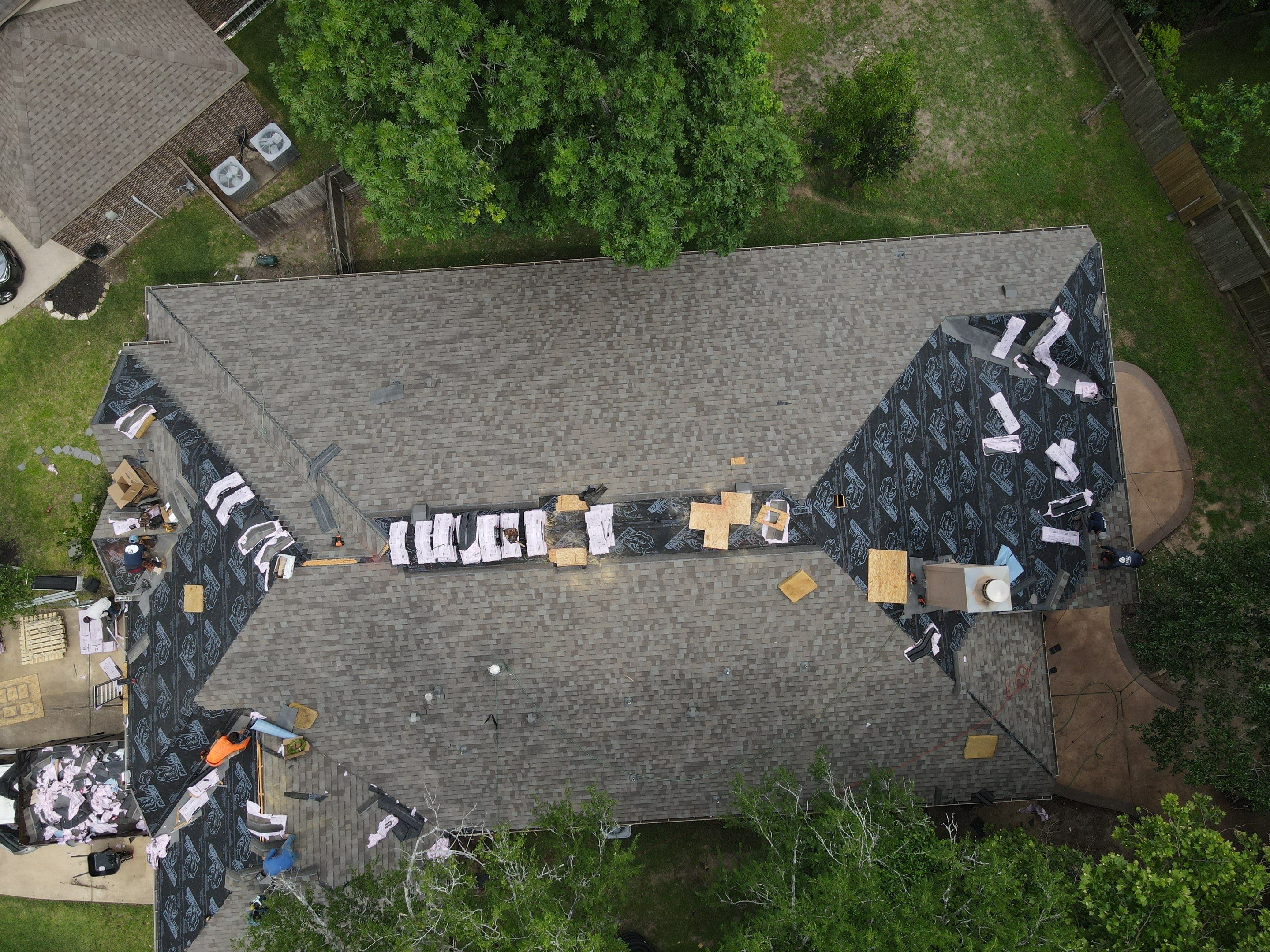 Residential Roofing Installation using Owen's Corning Duration by Roof Concepts Construction