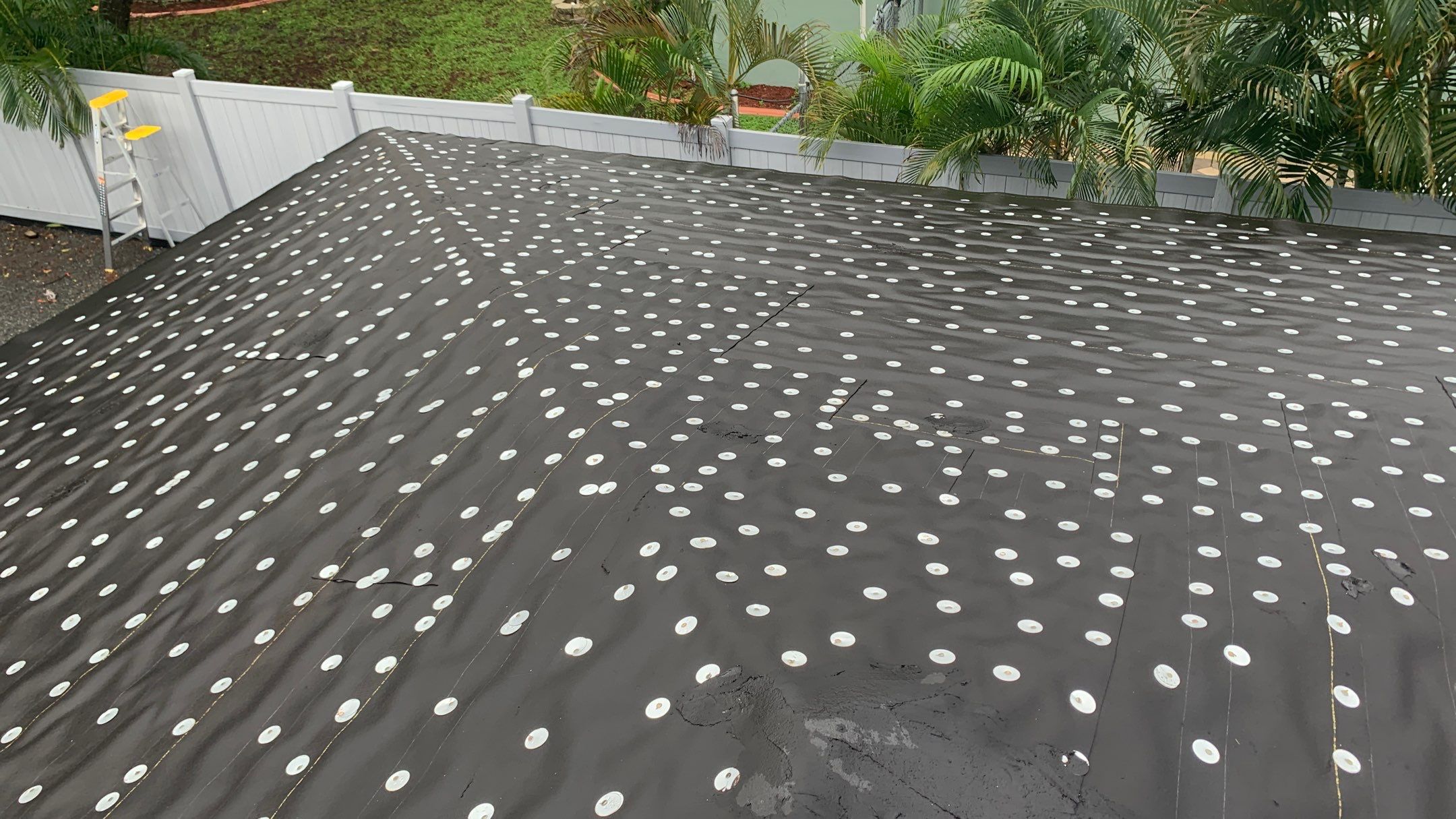 Residential Roofing Installation using 1" Nail strip metal roof by BLUES BROTHERS ROOFING