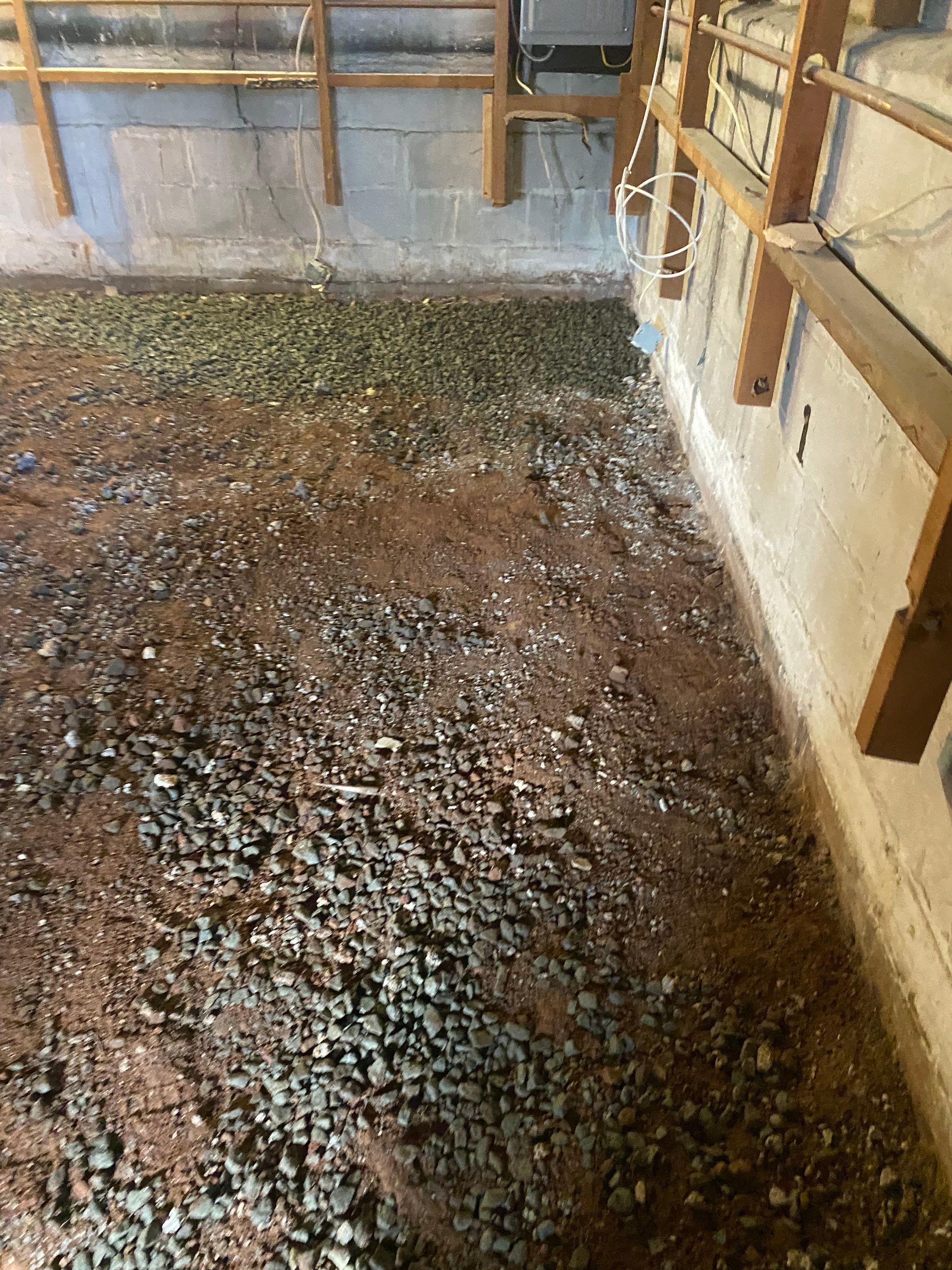 Interior French Drain, Lally Column Replacement & Concrete Floor Replacement in South Orange, NJ by Pure Service Pro, LLC
