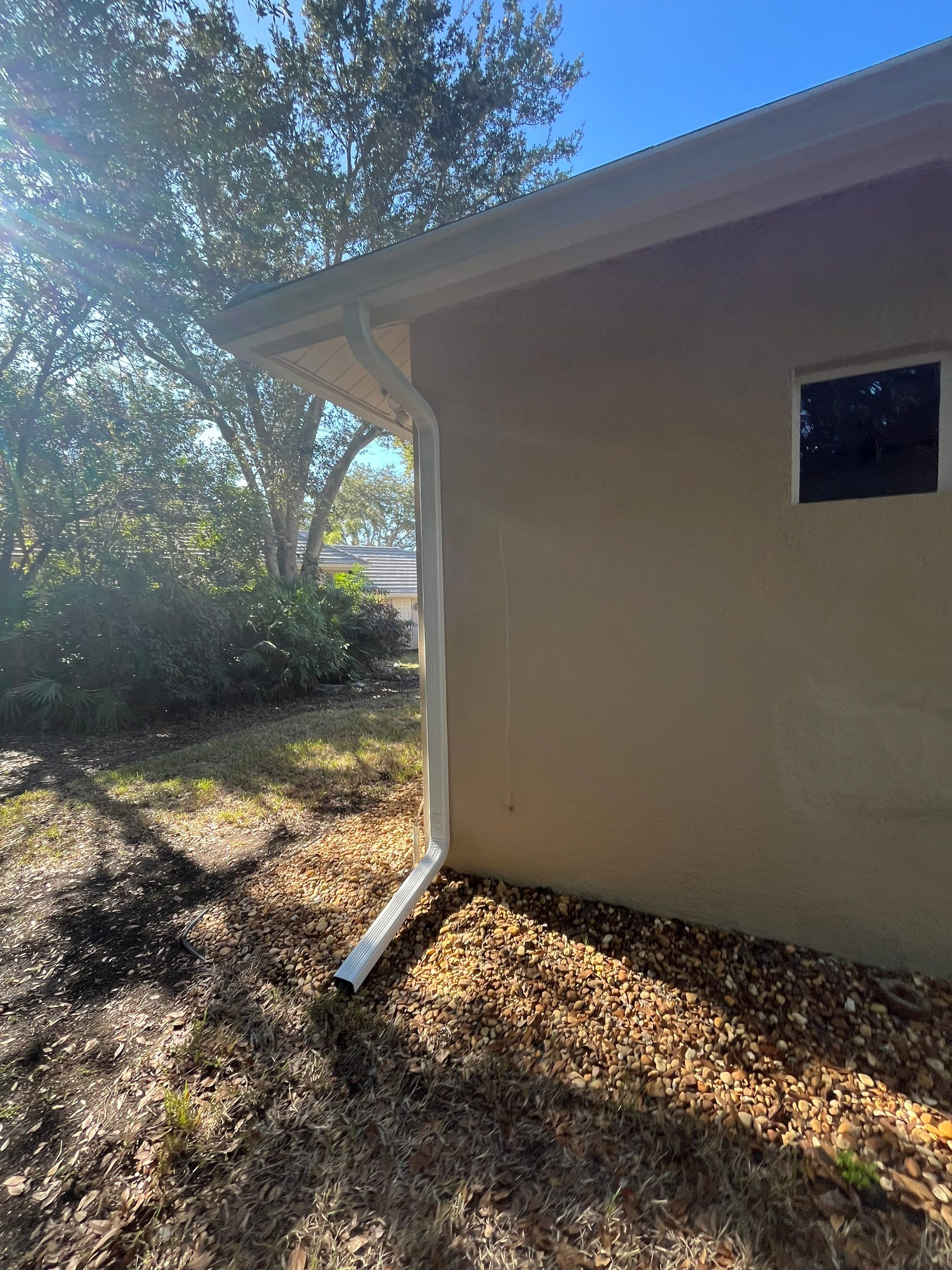 K-Style Seamless Gutter Installation using 6 Inch Seamless Gutters in Bonita Spring FL by Gutter Professors