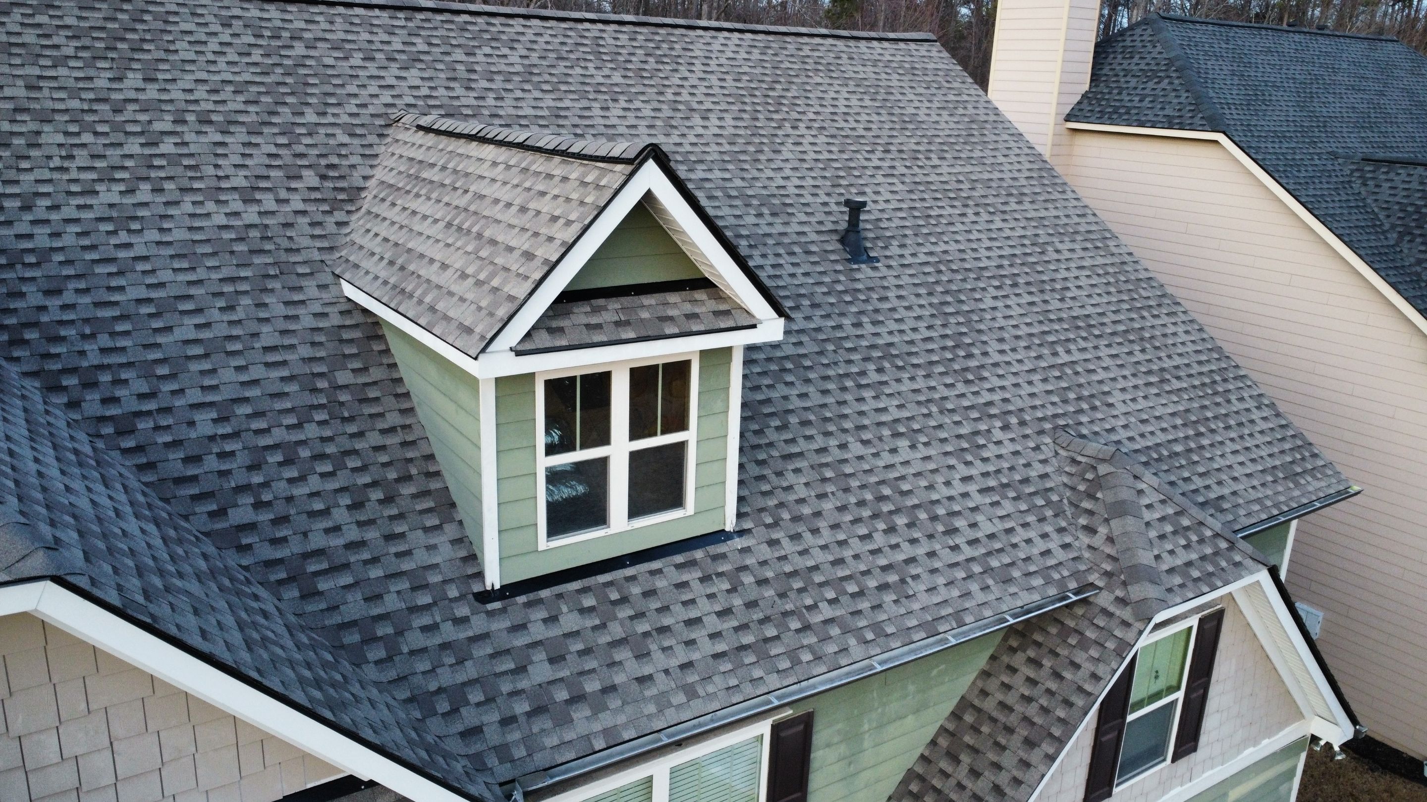Cumming, GA Roof Replacment GAF Timberline HDZ Weathered Wood by Reset Roofing
