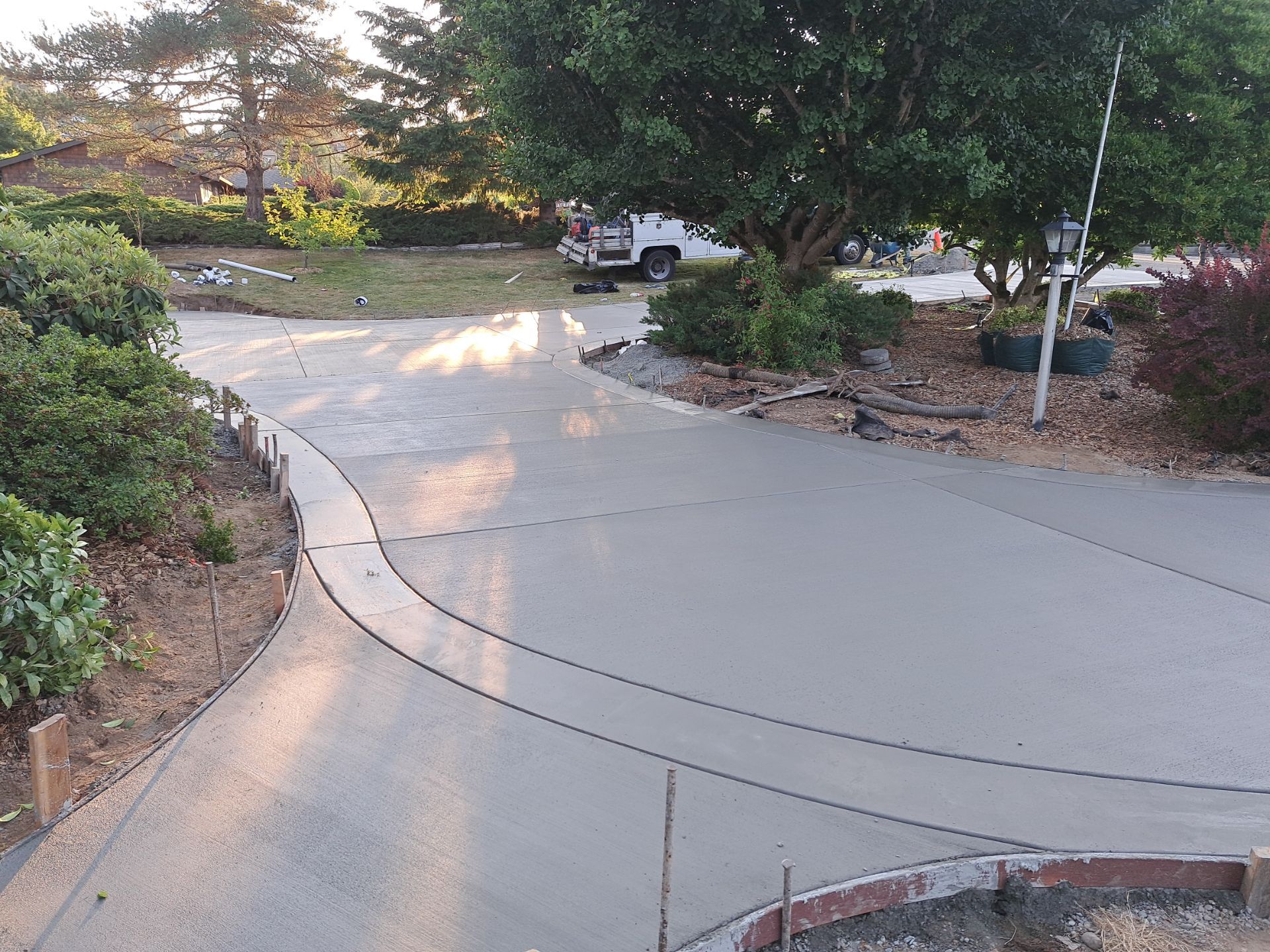 Rodd | Concrete Driveway Extentension by Jireh Asphalt & Concrete Inc 