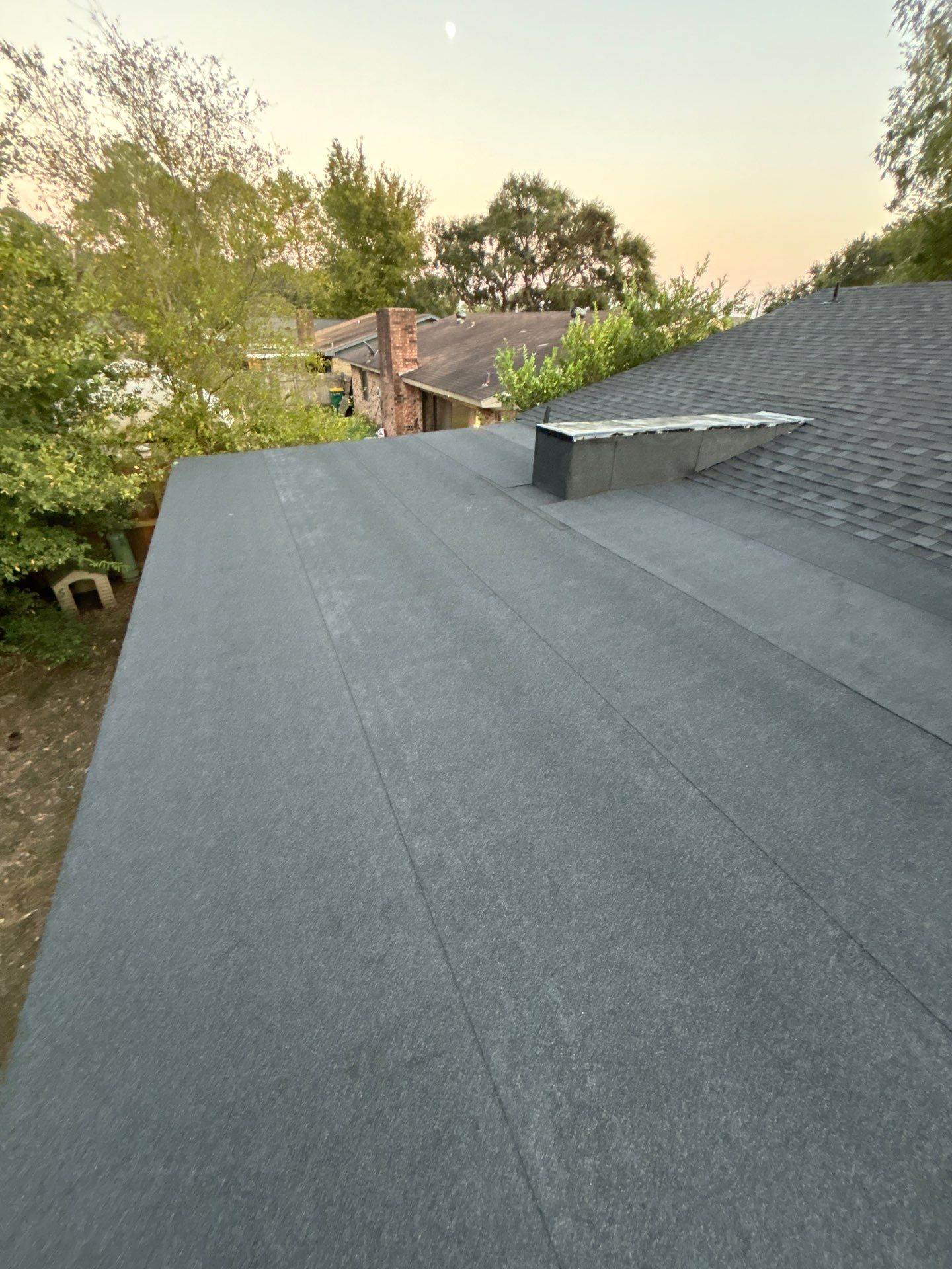 Residential Roofing Installation using Owen's Corning Duration (Lifetime) Shingles by Roof Repair Company