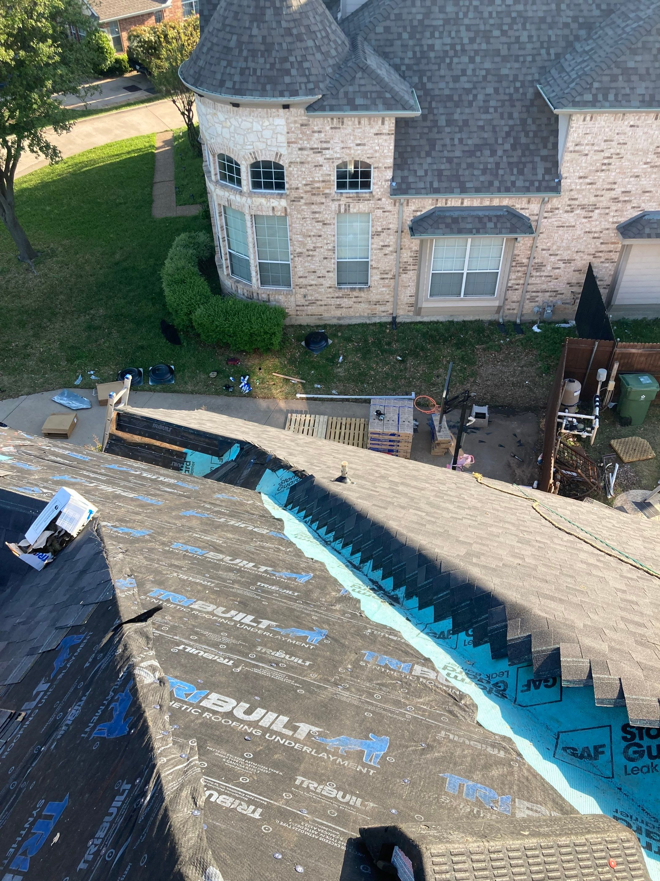 Project in Mansfield by Rhino Roofing and General Contracting, LLC