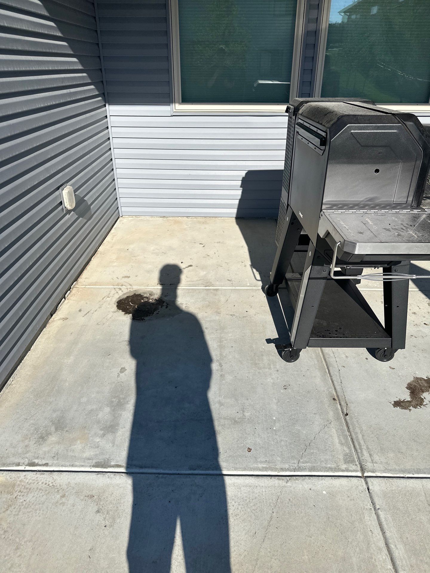 Back Patio Transformation: A Better Space for Grilling in Lincoln, Nebraska by Goat Coatings