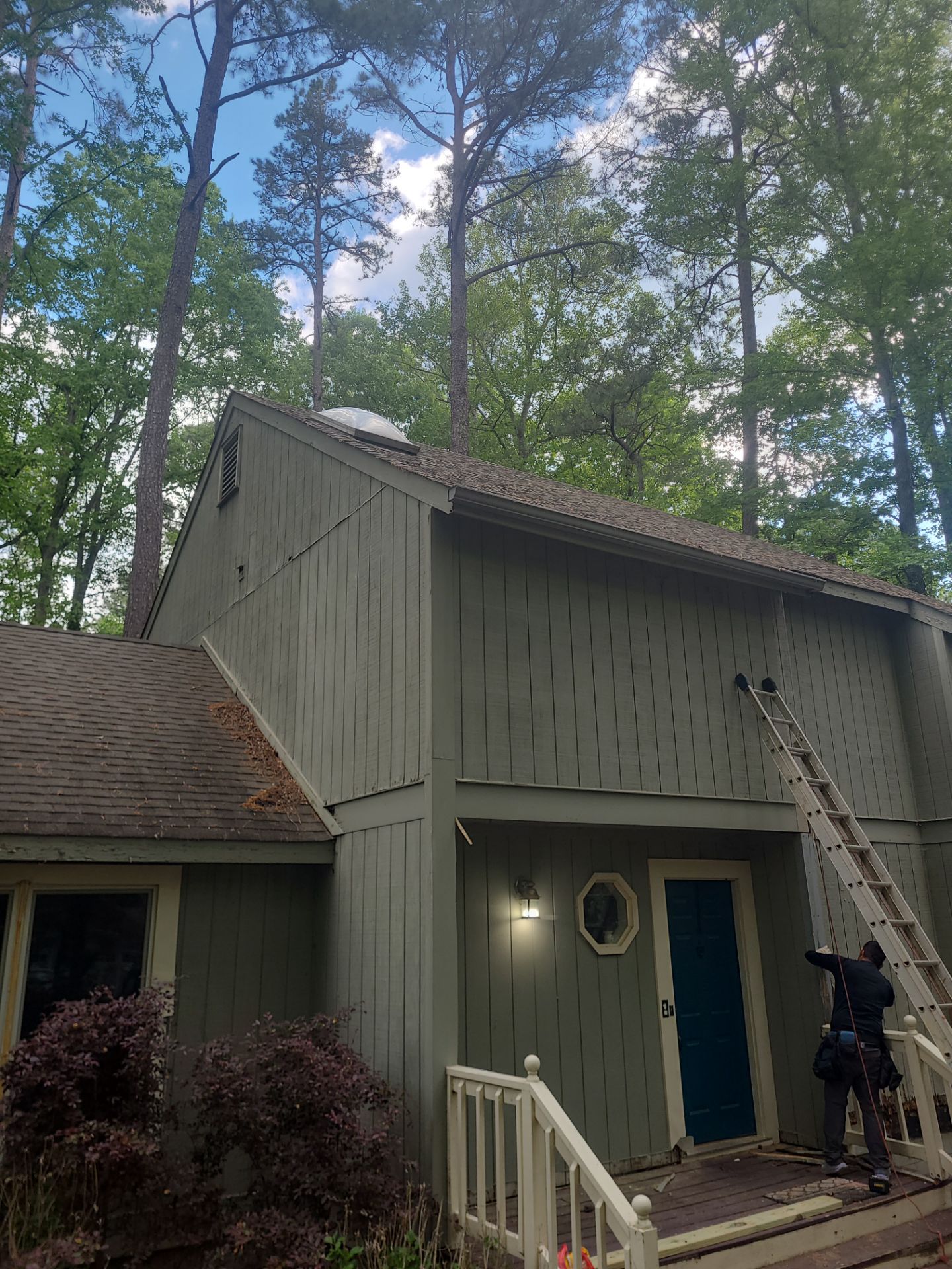 James Hardie Fiber Cement Siding Replacement in Midlothian, Virginia by Ideal Siding Richmond