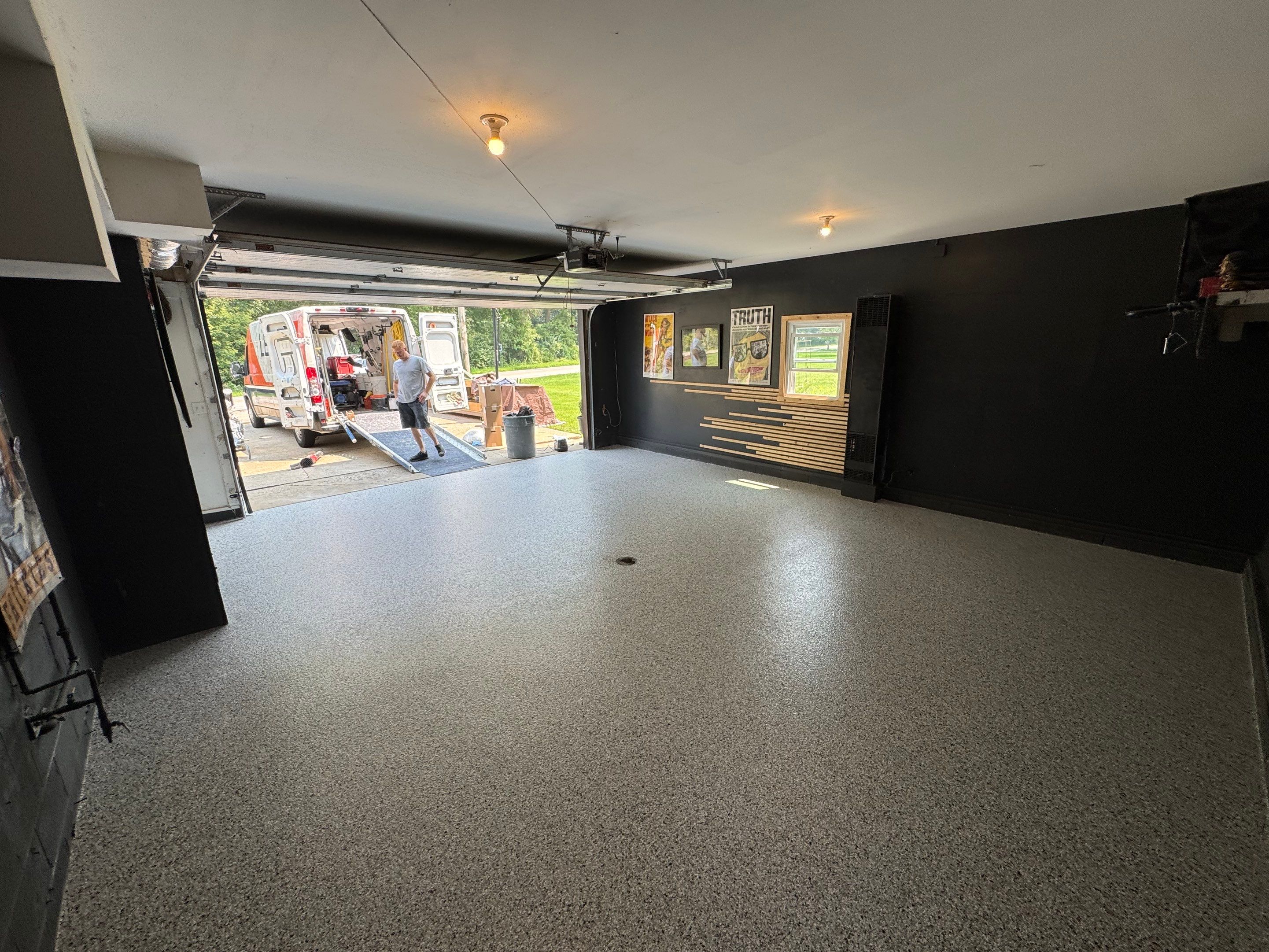 Coyote Garage Floor Coating by Level 10 Coatings