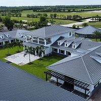 24ga 1.5" Snap-Lock Charcoal Gray  by Total Roofing System The Metal Roof Experts