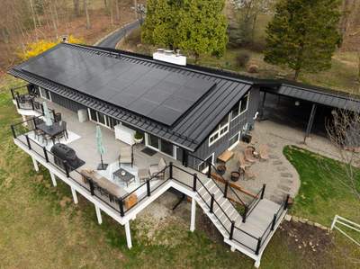 Metal Roof Replacement and Solar Install