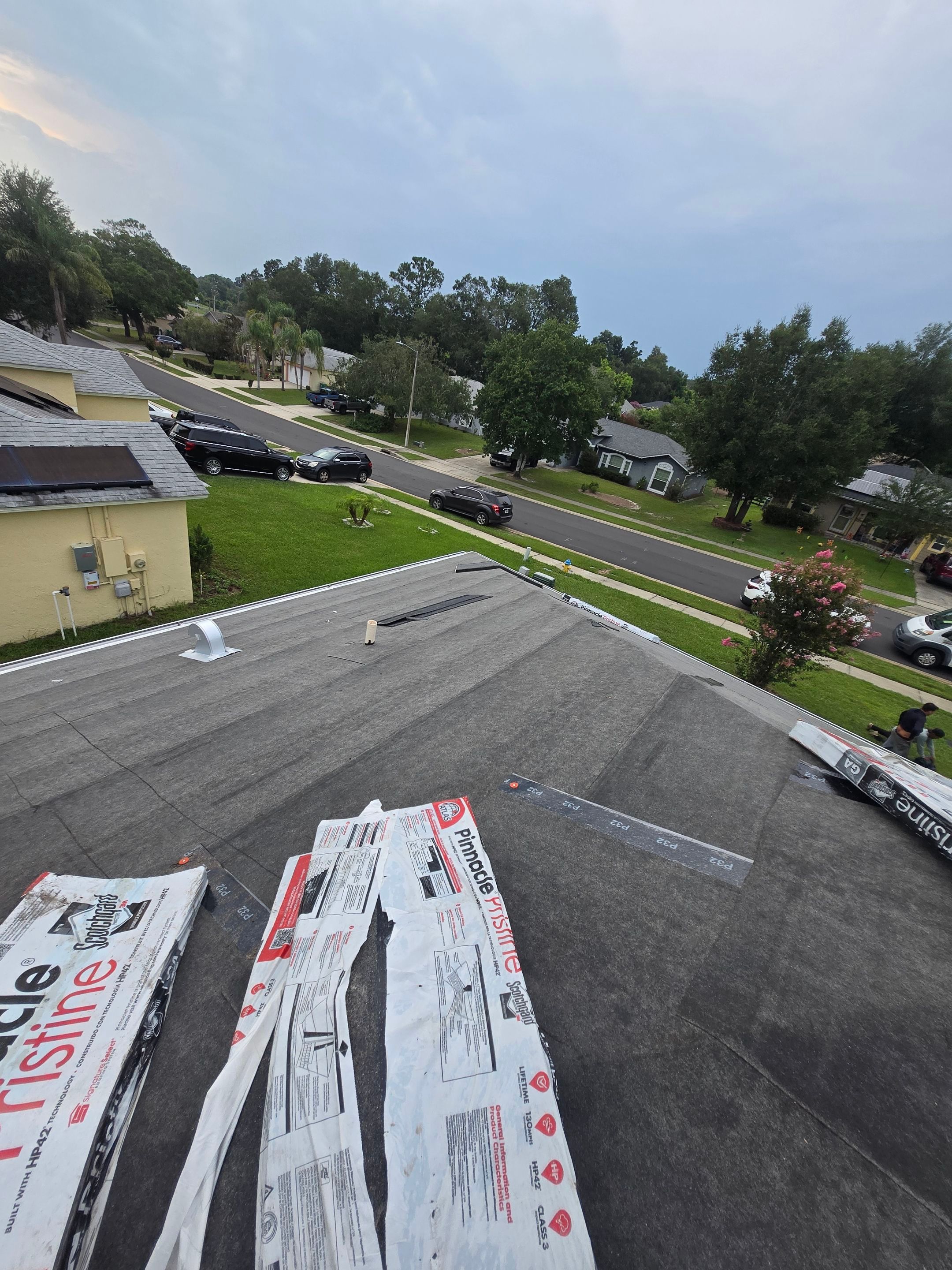 Atlas Pinnacle Pristine Oyster Shell Roof Installation in DeLand by Pinnacle Roofing Group