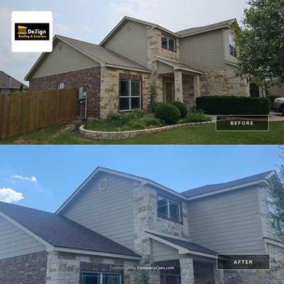 Residential Roofing Installation using Owens Corning Oakridge Brownwood