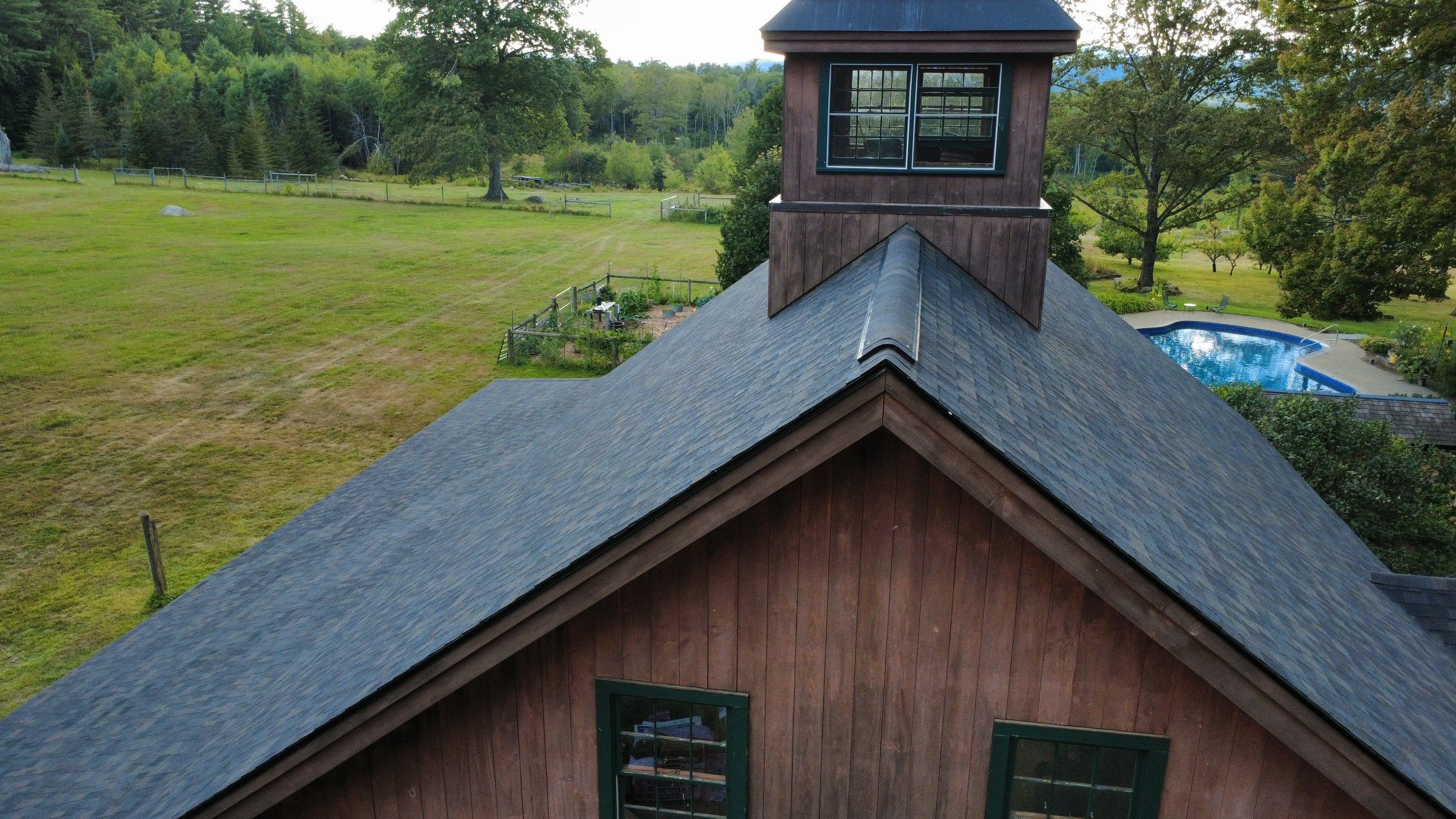 Garage & Barn Roof Replacement in Greenfield, NH | Owens Corning Shingles by Adam Vaillancourt Roofing LLC