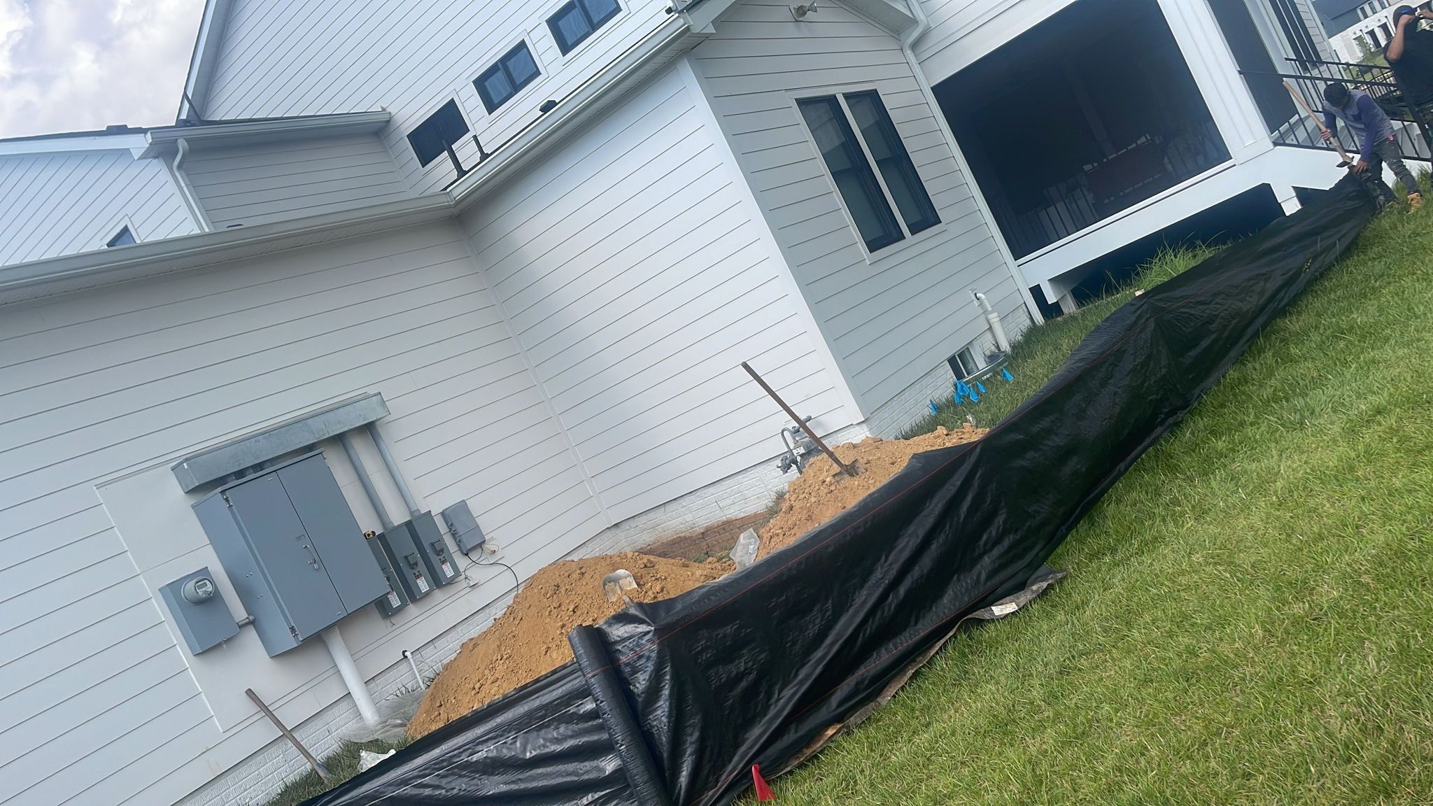 Egress window install, Great Falls, VA by Fairfax Contractors, LLC