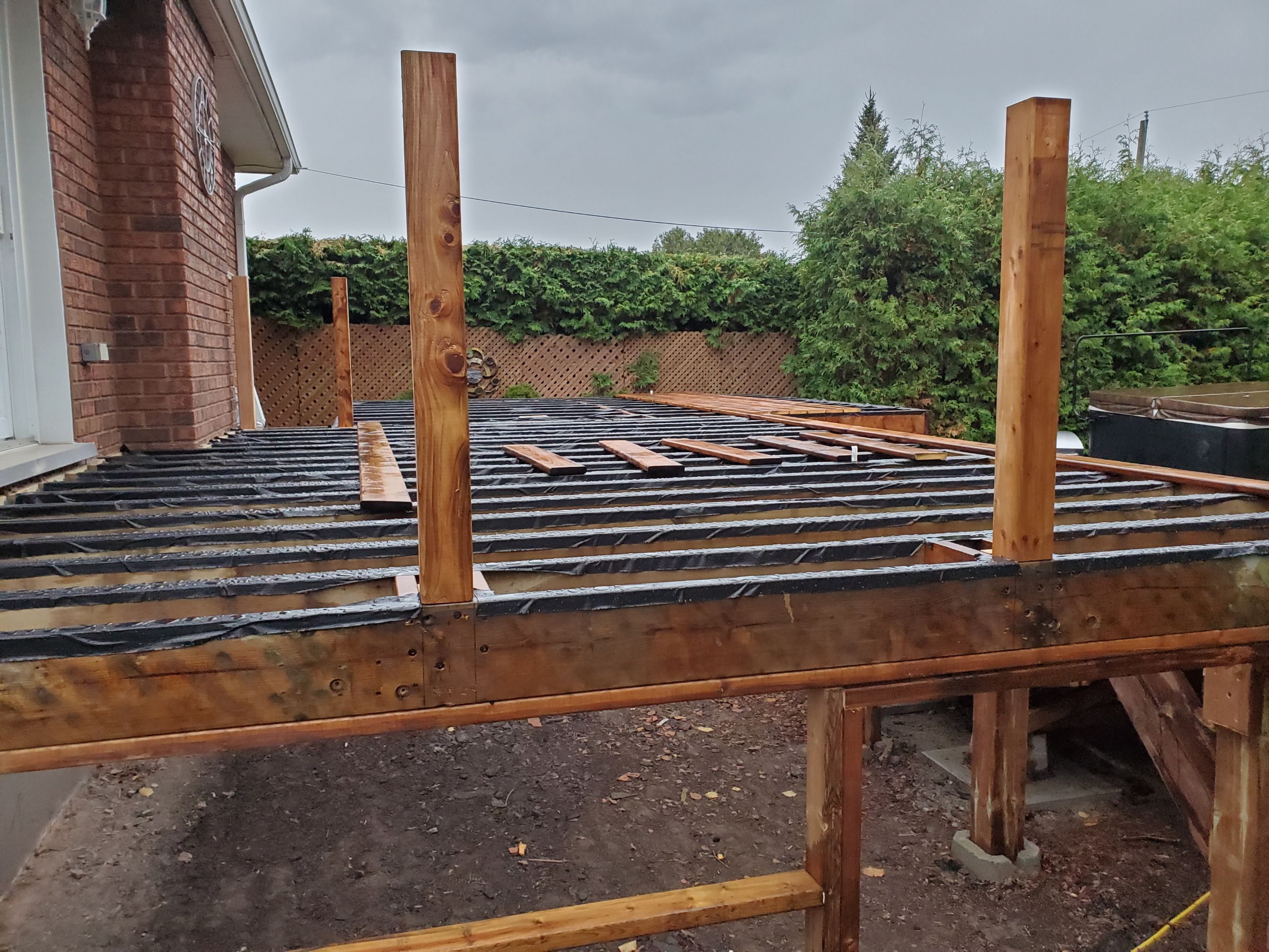 Deck Construction by Impact Construction Sudbury