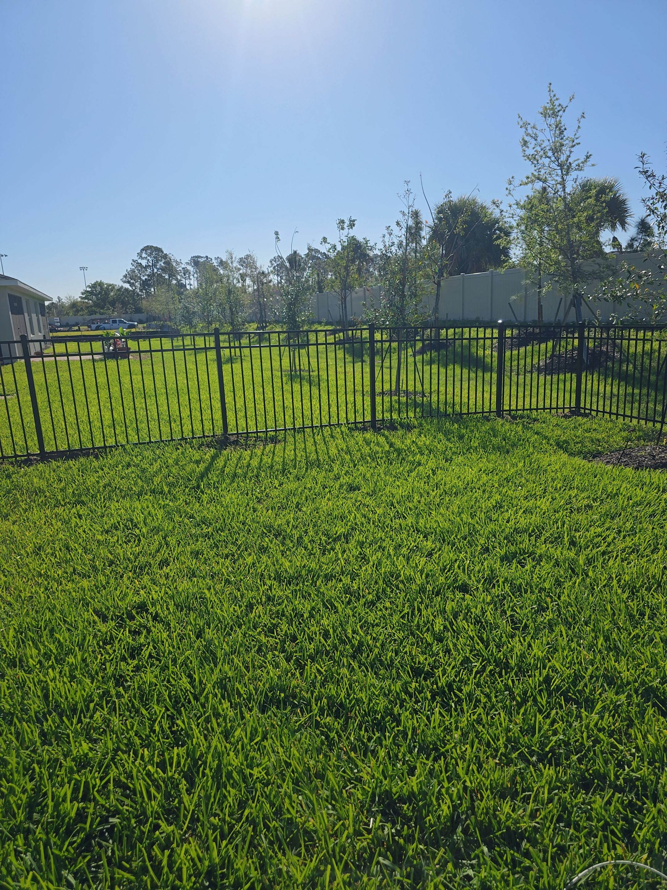 Aluminum Fence in Cove at West Port by True Fence LLC