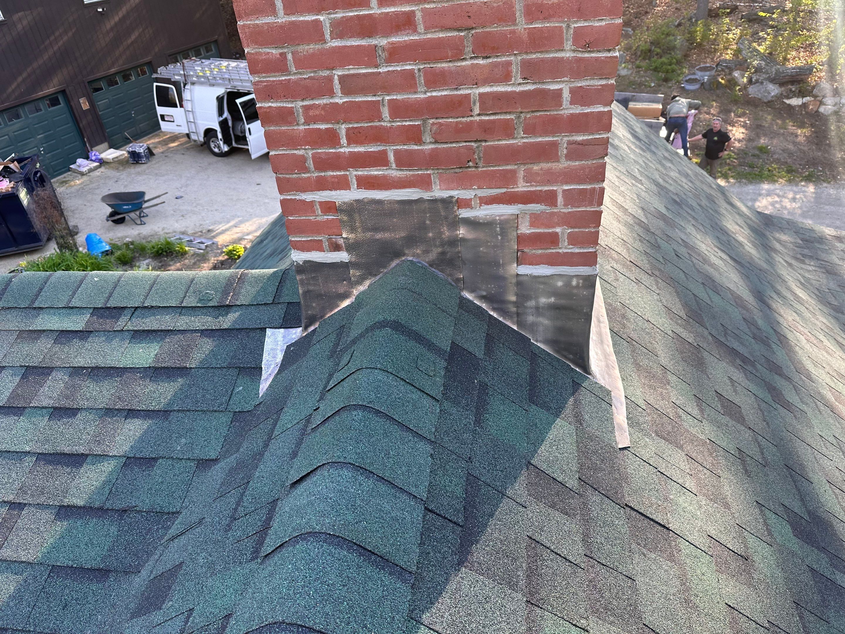 Green Architectural Asphalt Shingle Roof Replacement in Epsom by Tall pine roofing